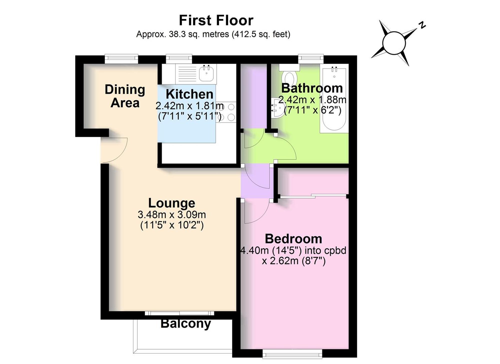 7 Alexandra Court, Kenilworth floorplan
