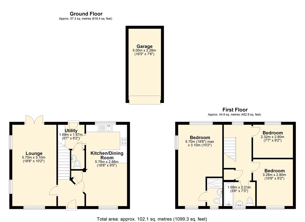 3 Bedrooms Detached house for sale in Lancaster Way, Whitnash, Leamington Spa CV31