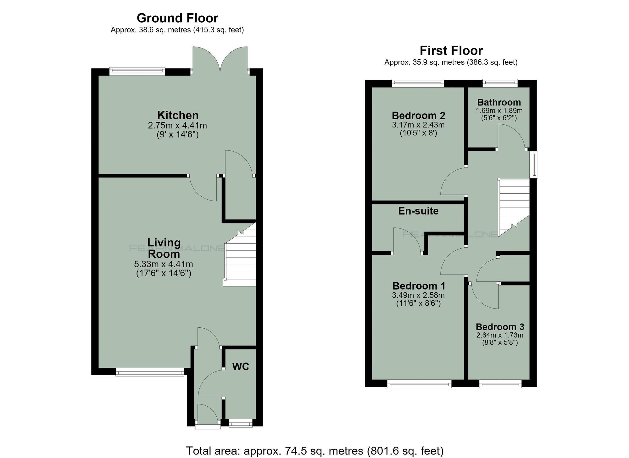 12 Towpath Close, Coventry floorplan