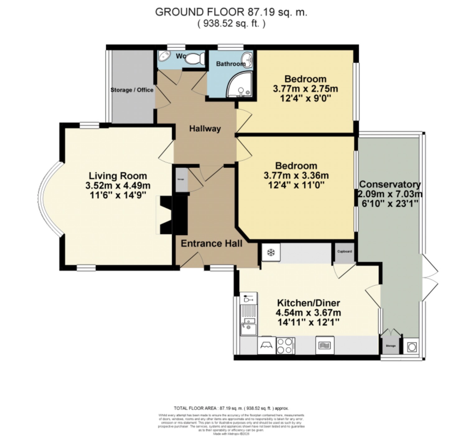 27, King Edward Road, Kent floorplan