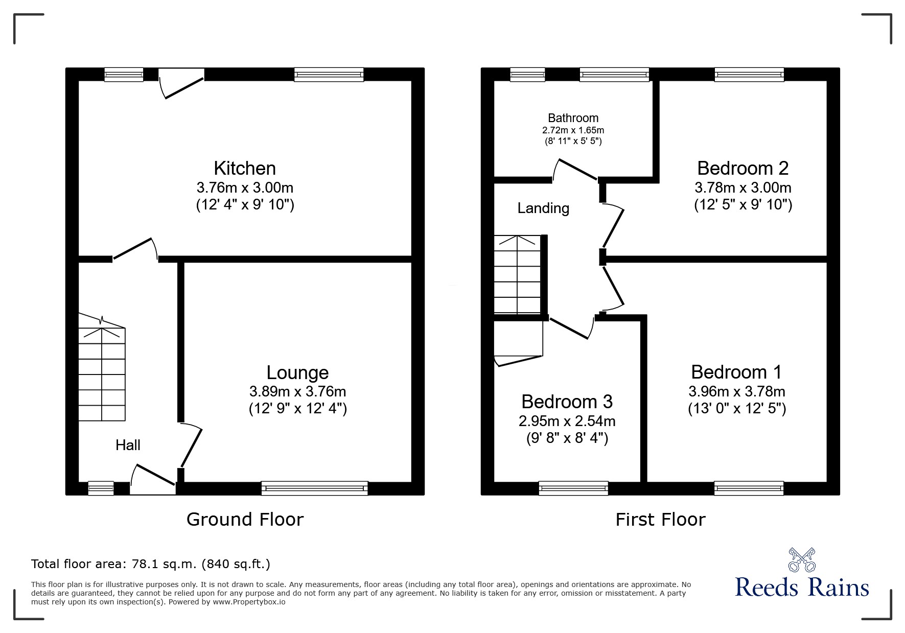 46, Cleveland Terrace, Durham floorplan