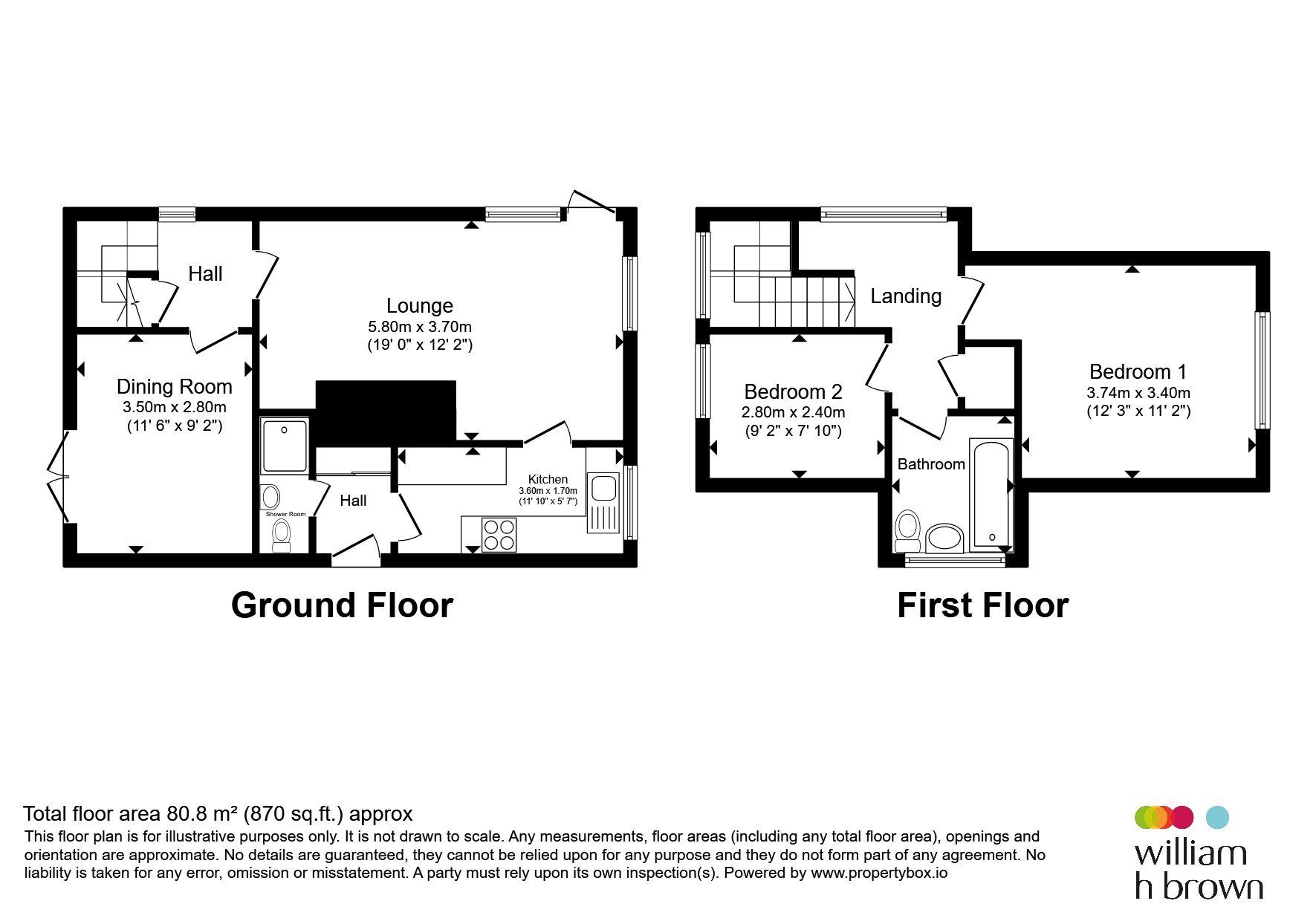 53, Low Road, King's Lynn floorplan