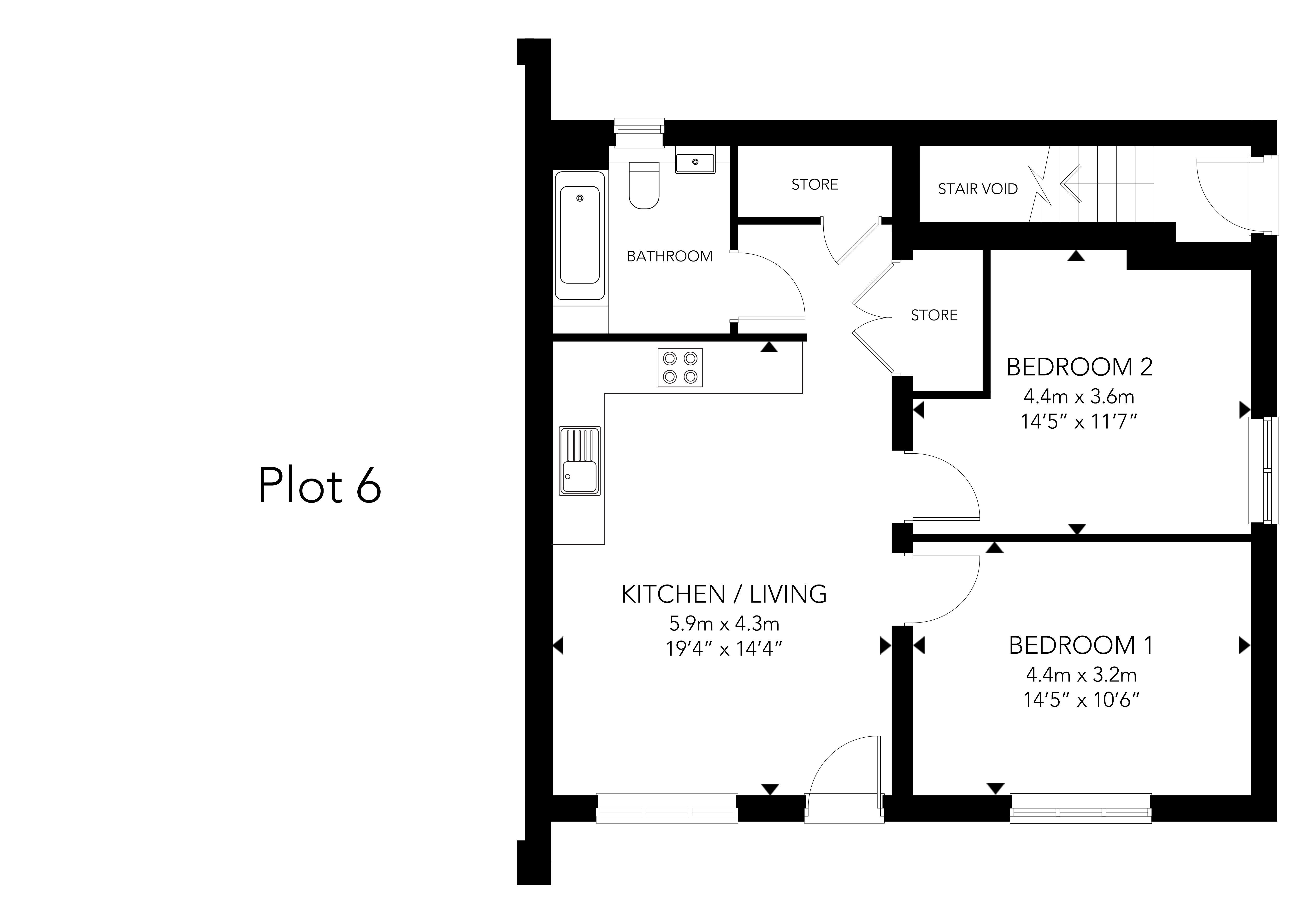 8, Blackhall Meadow, Loxwood floorplan