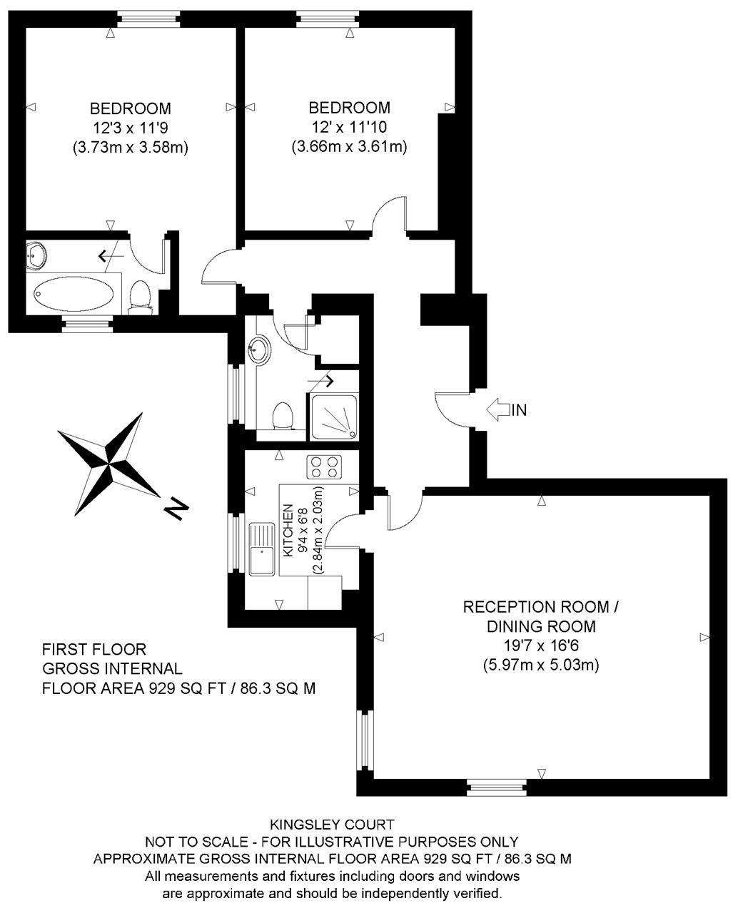 2 Bedrooms Flat for sale in Kingsley Court, New Dover Road, Canterbury CT1