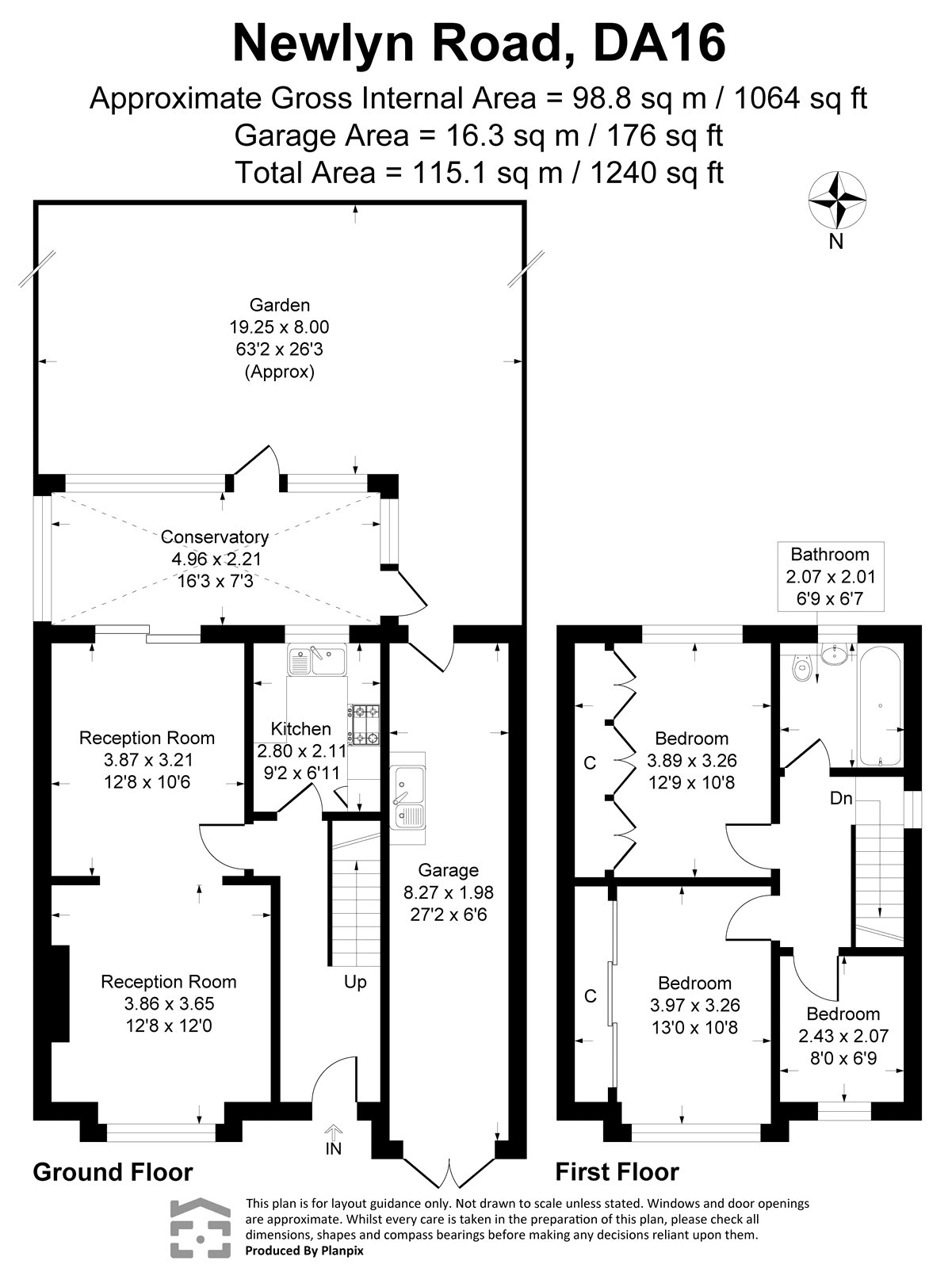 Newlyn Road, Kent floorplan