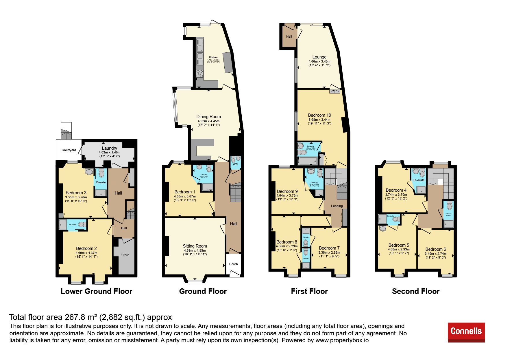 Babbacombe Palms, 2, York Road, Torquay floorplan