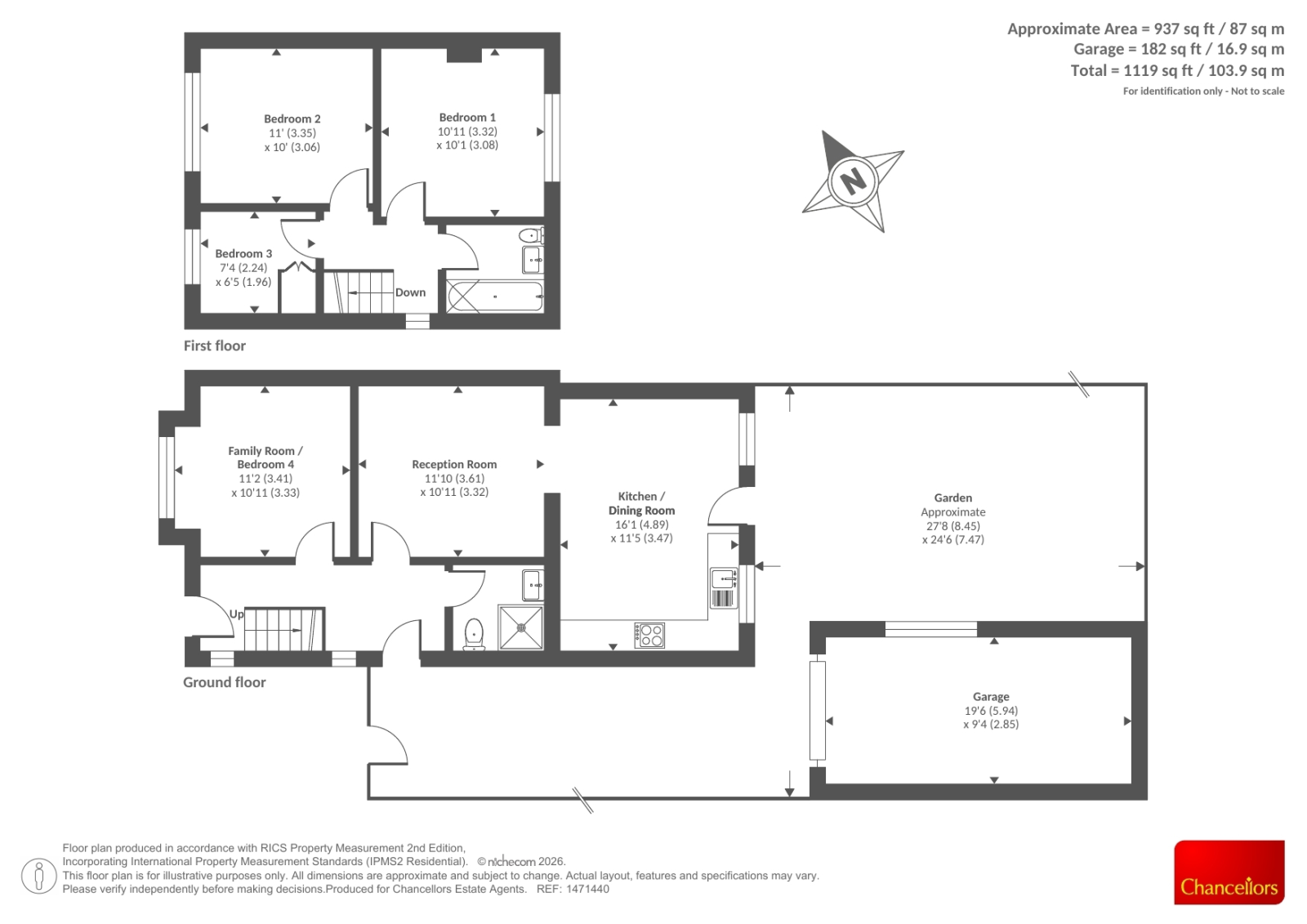 3, Fleetwood Road, Slough floorplan