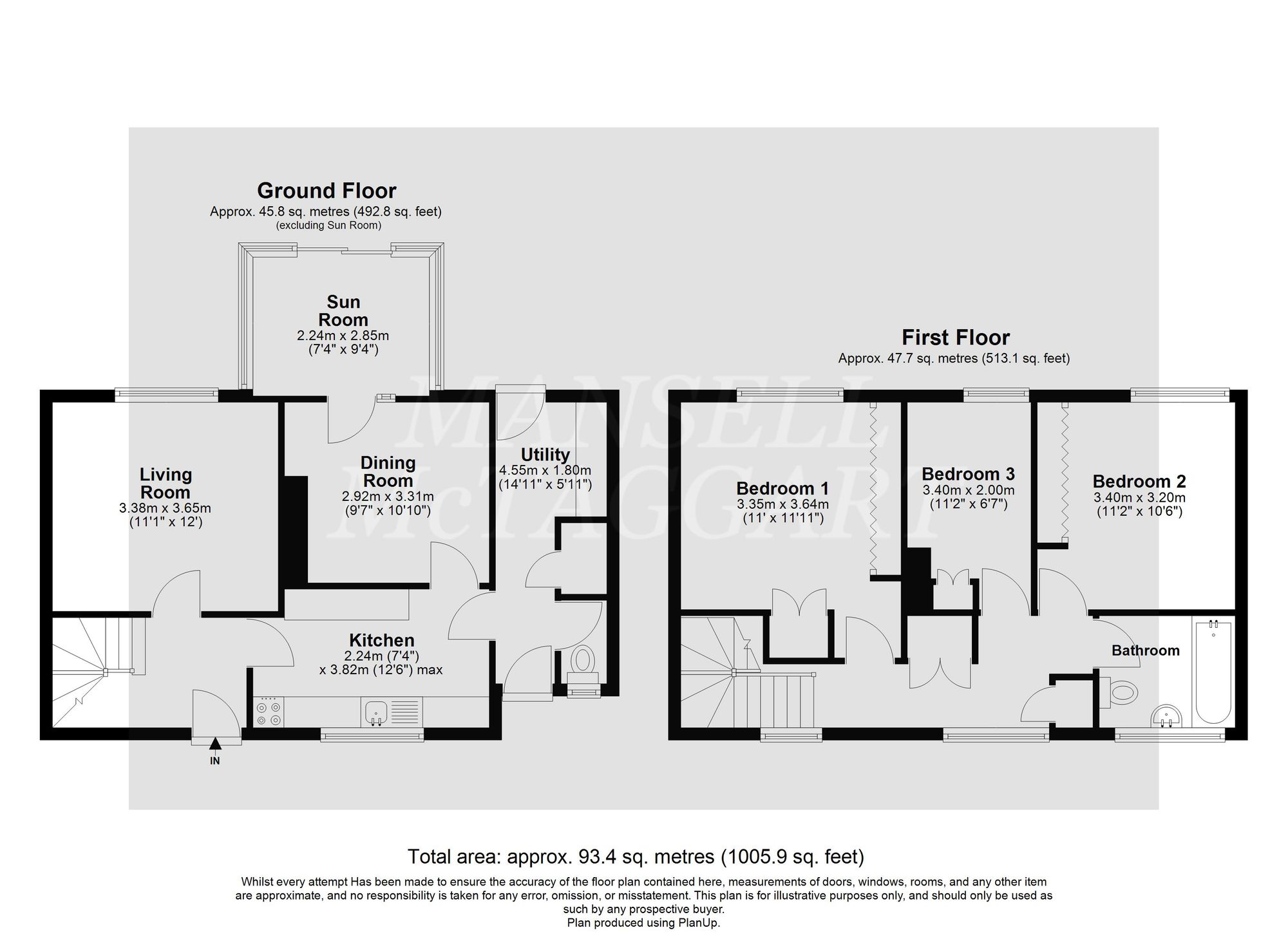 7 Crawters Close, Crawley floorplan