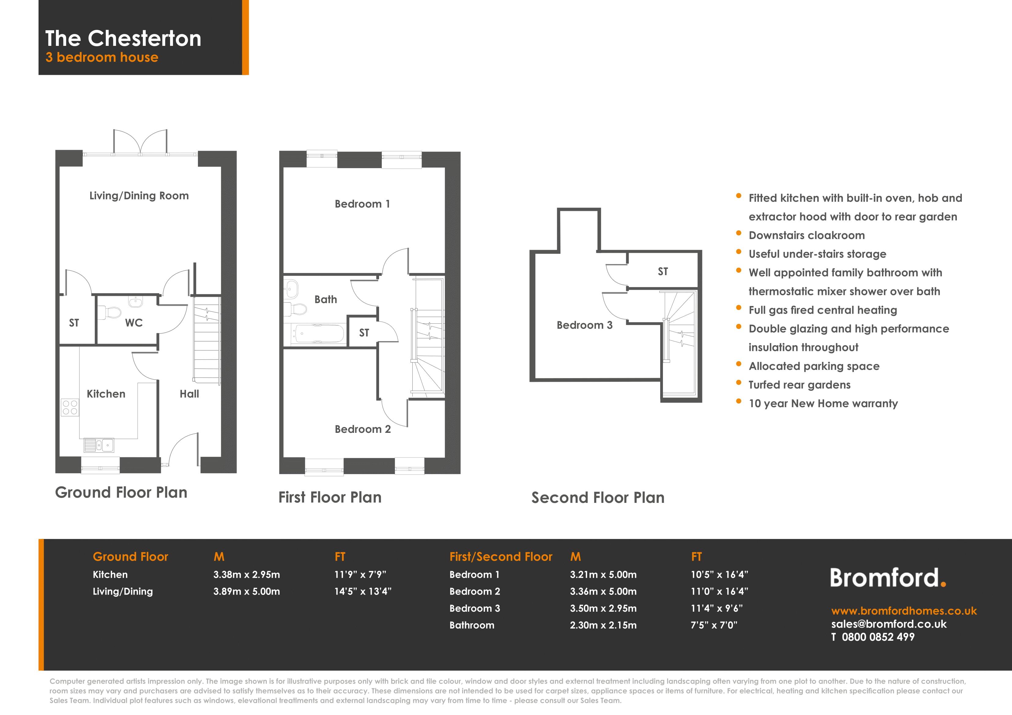 3 Bedrooms Terraced house for sale in Robins Way, Bicester OX26