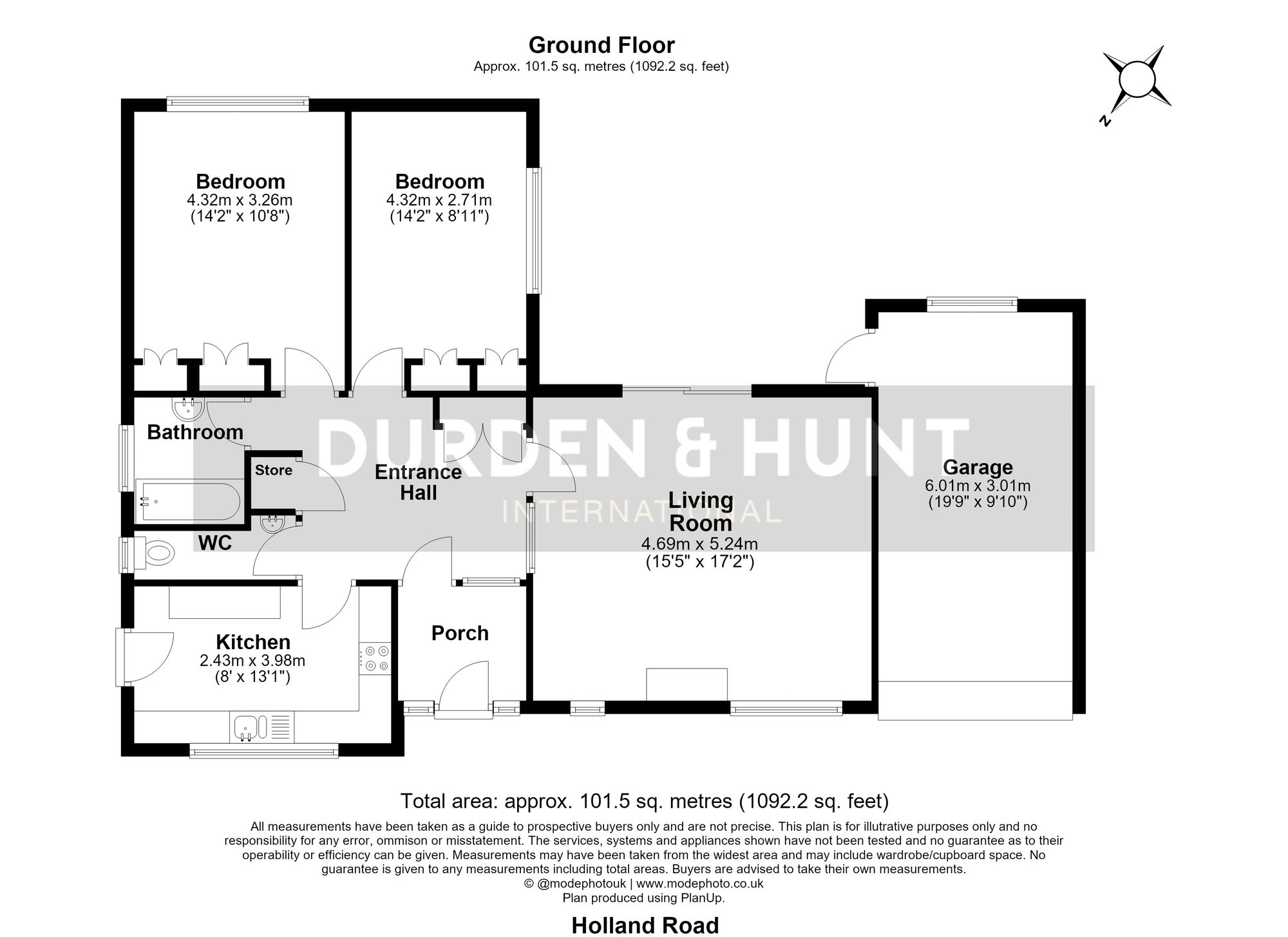 60 Holland Road, Clacton-On-Sea floorplan
