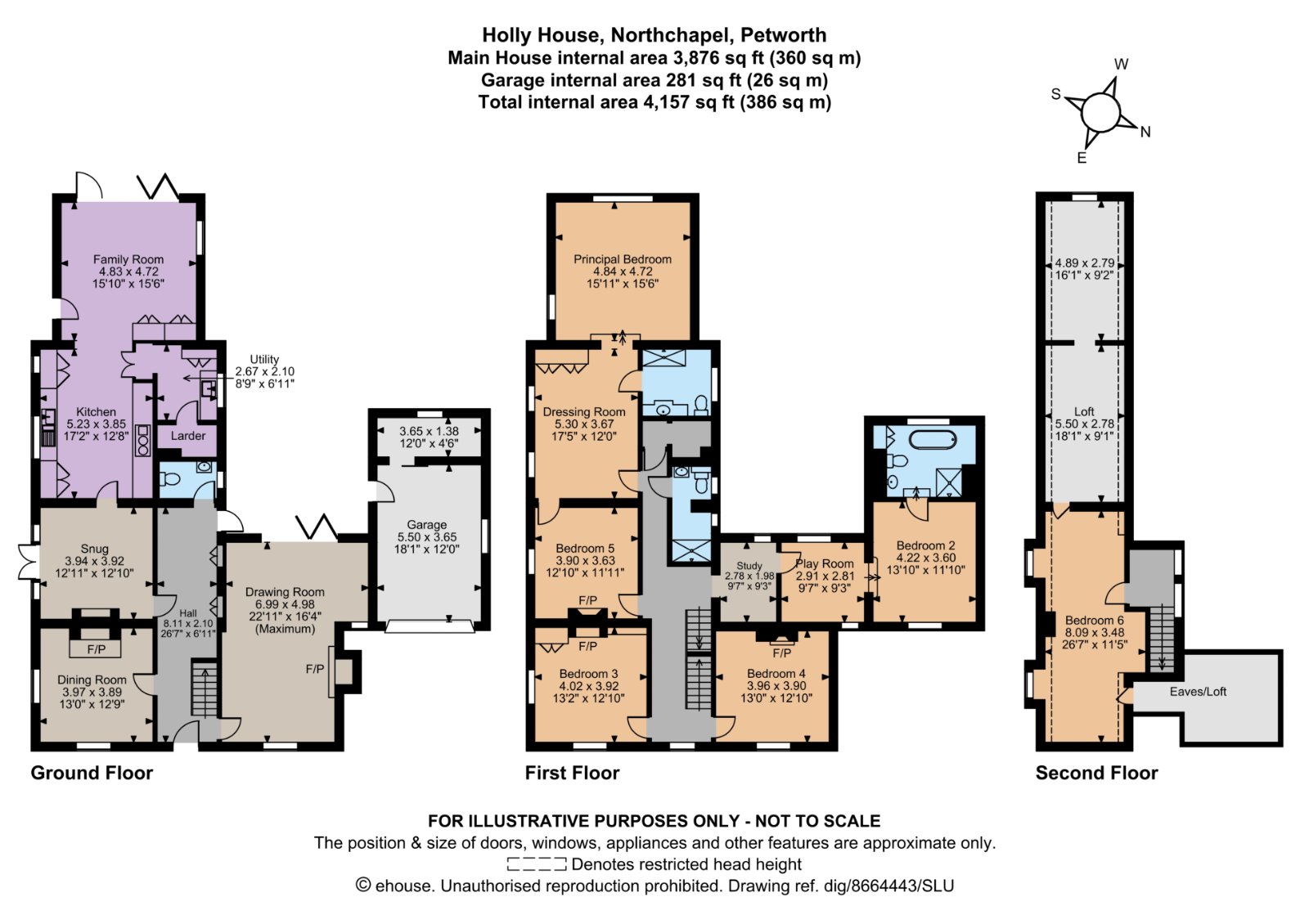 Holly House,, Northchapel, West Sussex floorplan