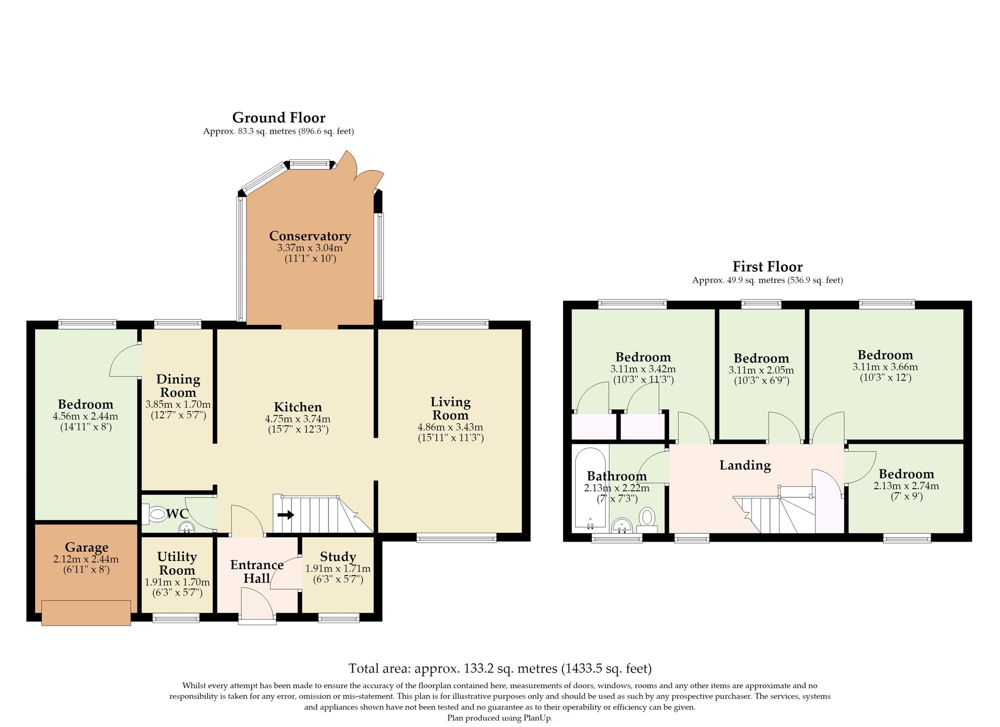40 Fleetdyke Drive, Lowestoft floorplan