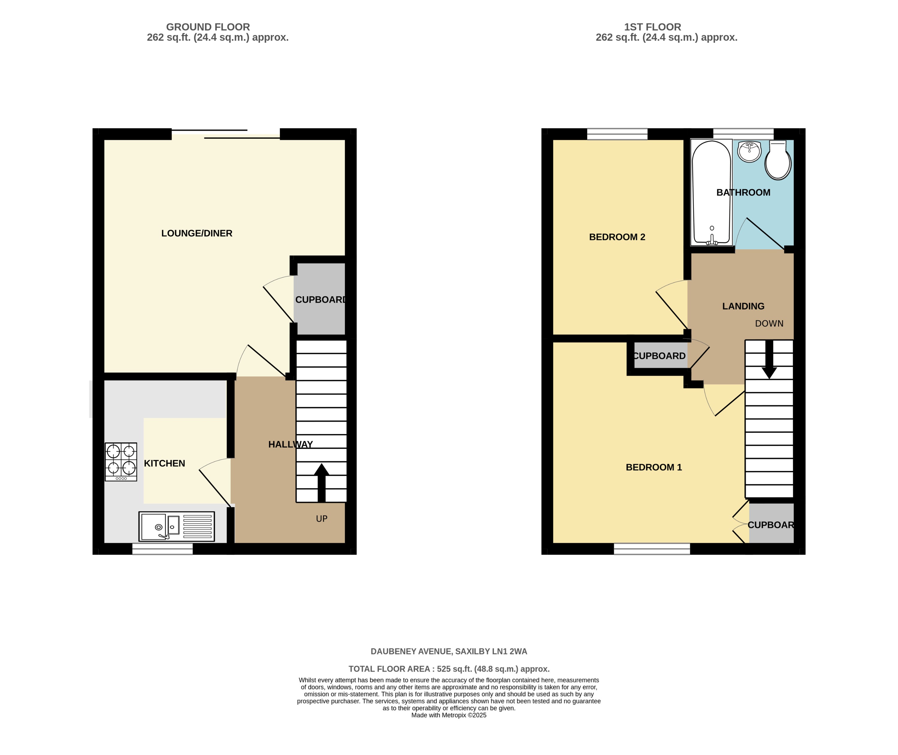 11, Daubeney Avenue, Saxilby floorplan
