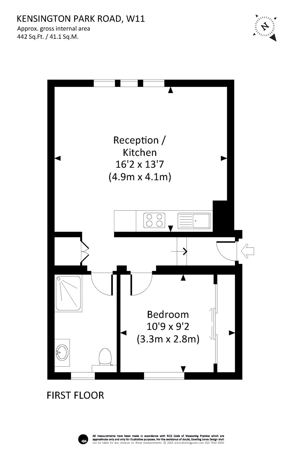 1 Bedrooms Flat for sale in Kensington Park Road, London W11