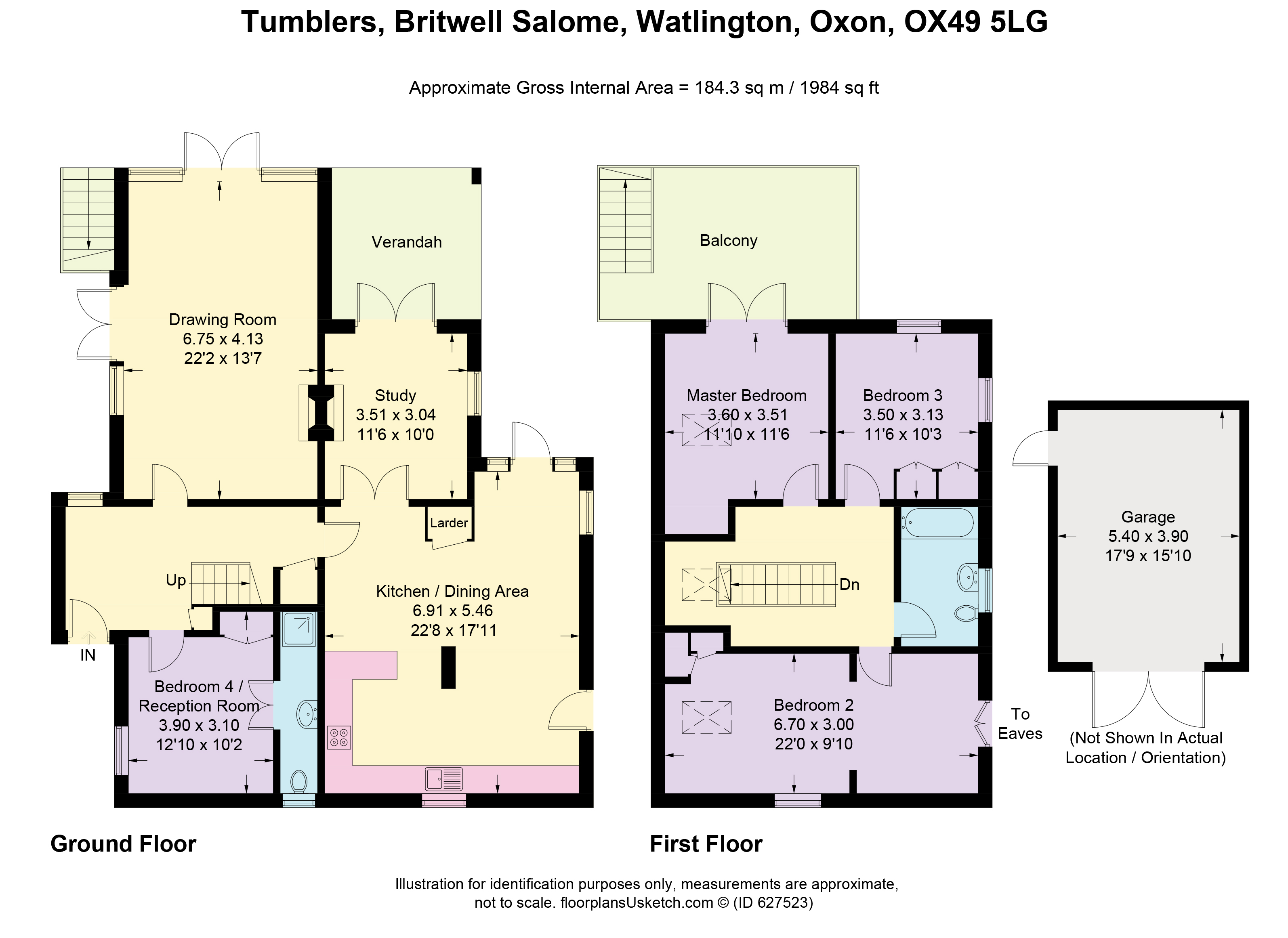 Britwell Salome, Watlington OX49, 4 bedroom detached house for sale
