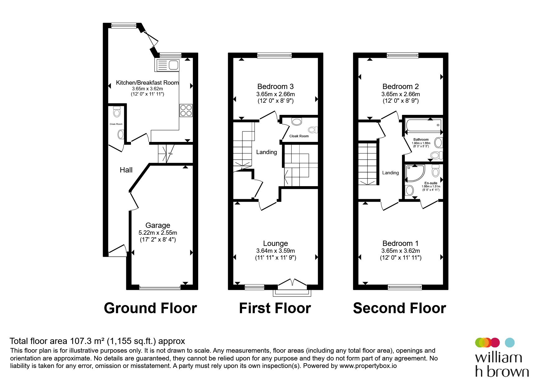 16, Beaumont Way, Peterborough floorplan