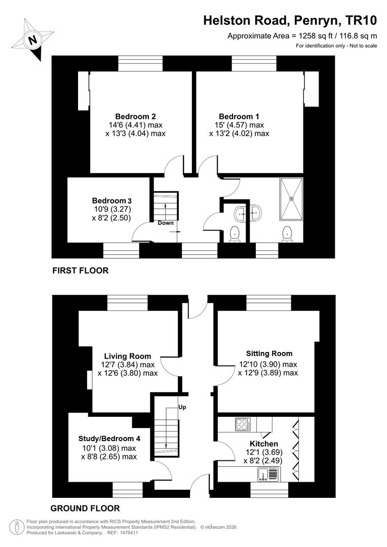 80, Helston Road, Penryn floorplan