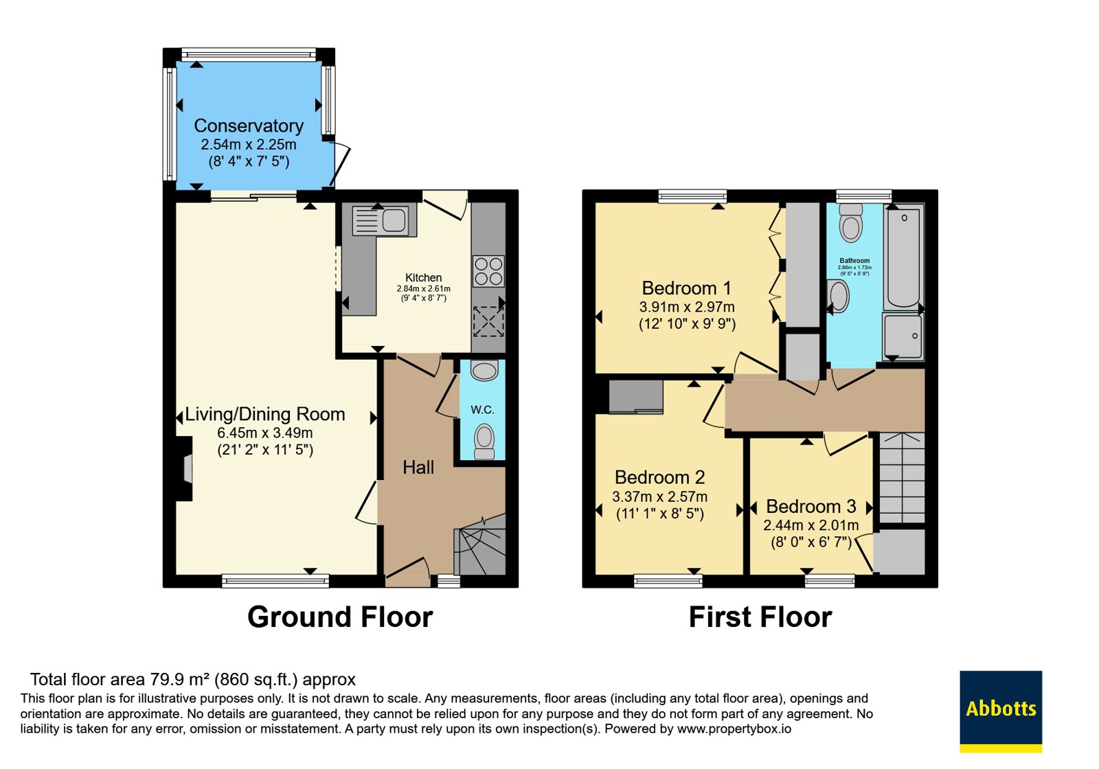 11, Batterby Green, Fakenham floorplan