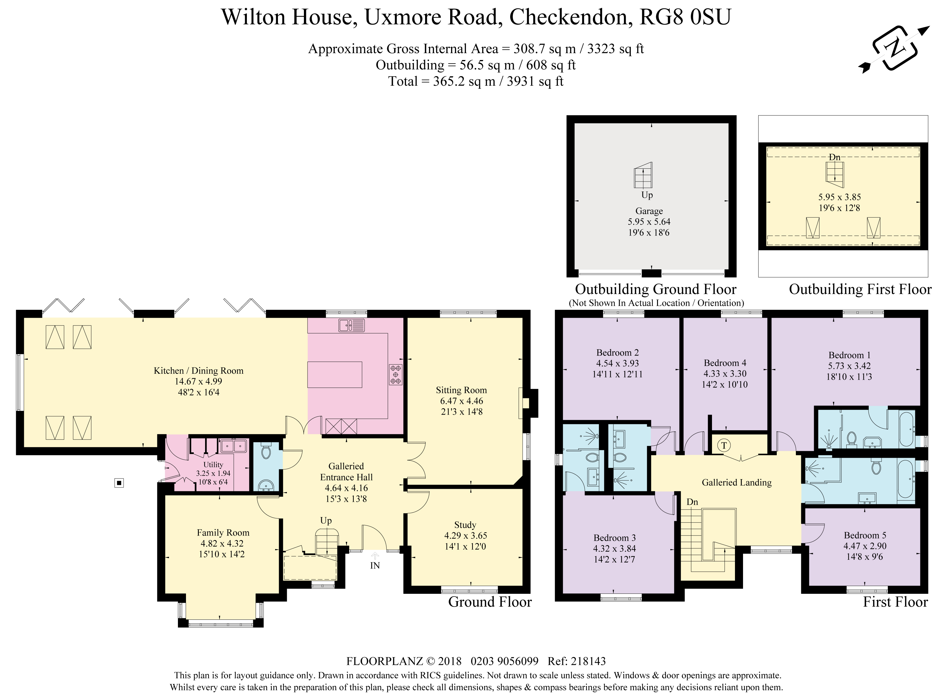 5 Bedrooms  to rent in Wilton House, Checkendon RG8
