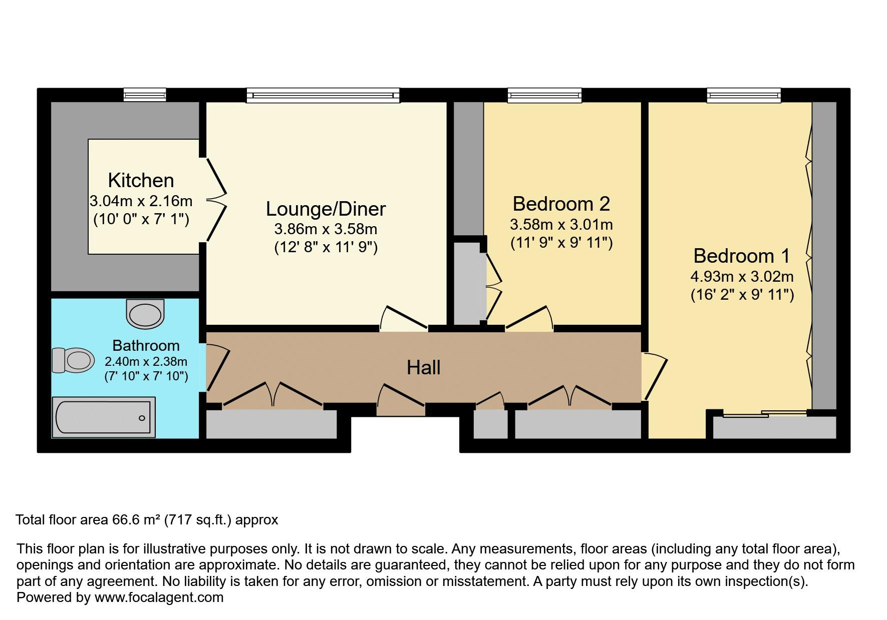 72, Windmill Grange, Histon floorplan