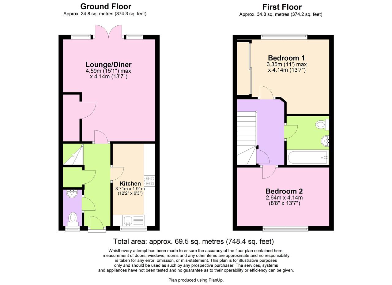 2 Bedrooms Terraced house to rent in Arundale Walk, Horsham RH12