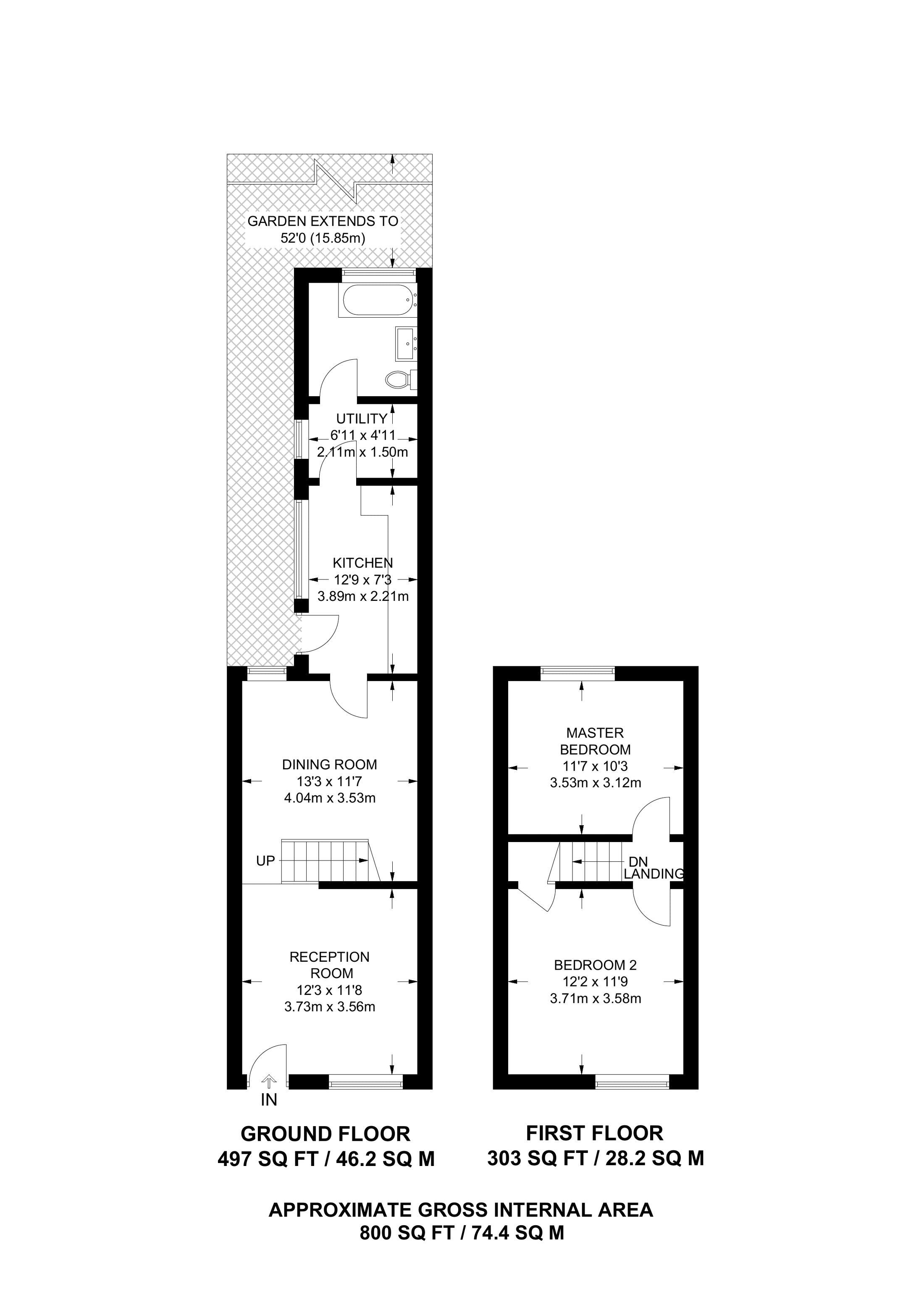 2 Bedrooms Semi-detached house for sale in East Barnet Road, East Barnet, Barnet EN4