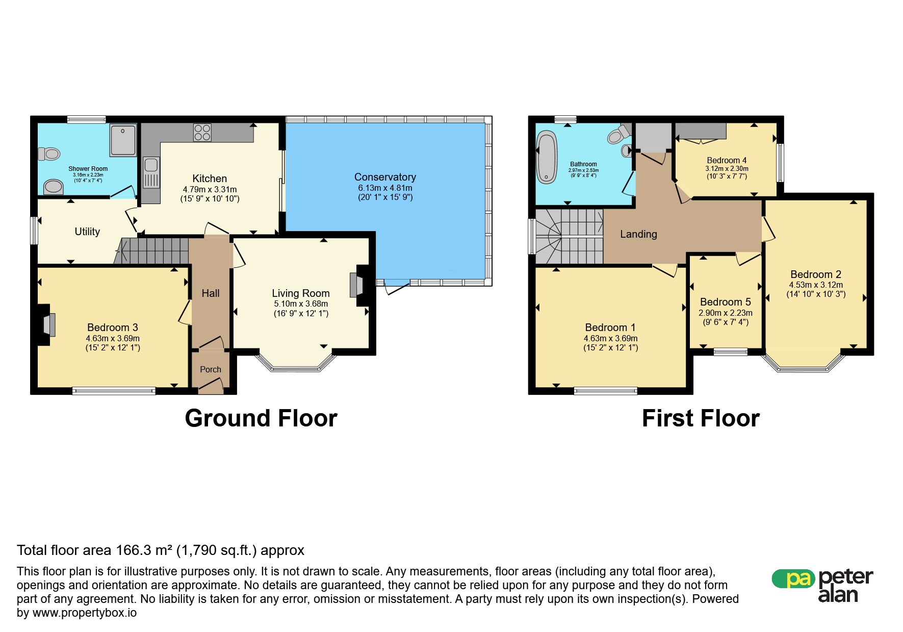 Woodbank, Park Place, Ebbw Vale floorplan