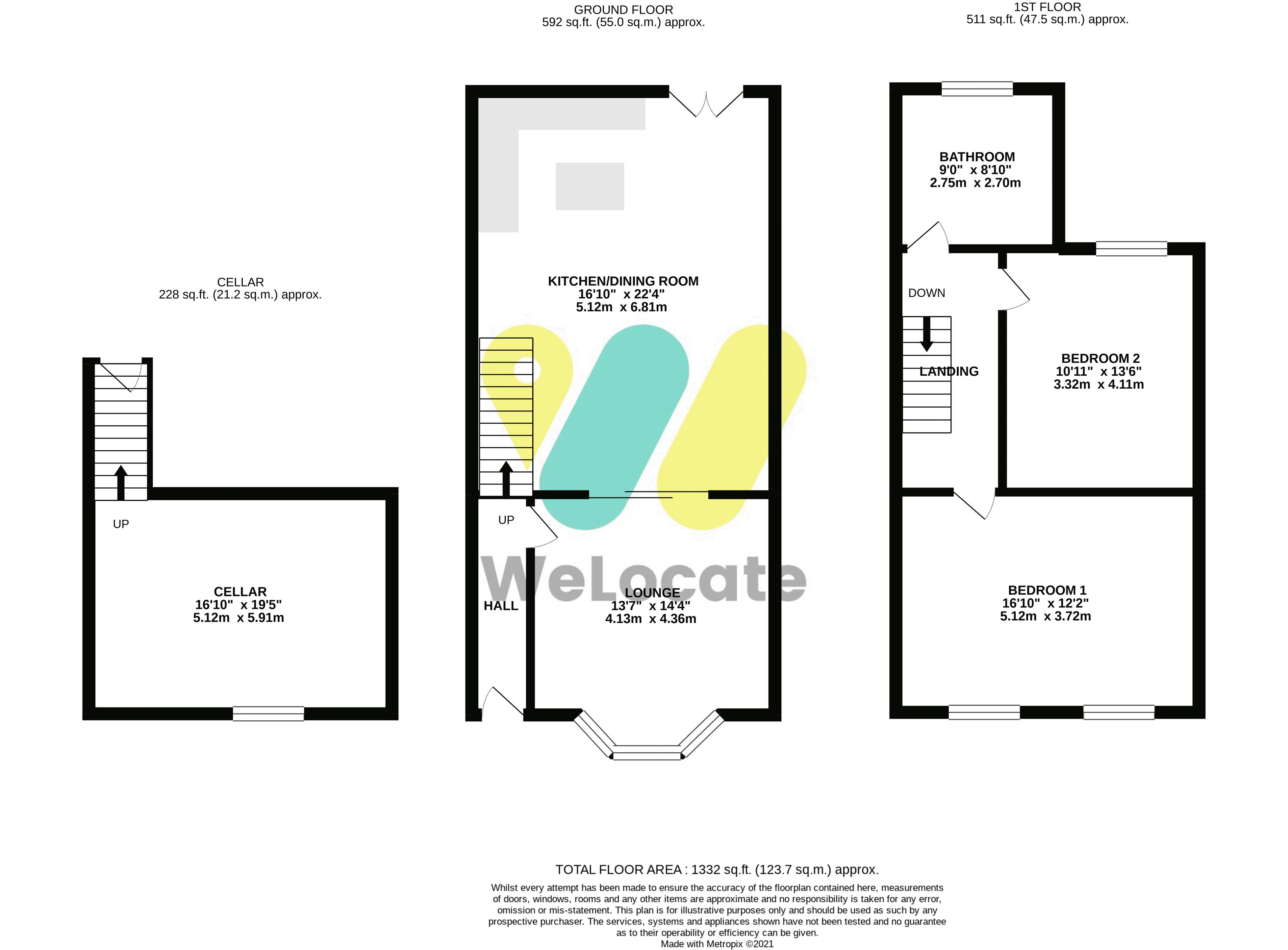 Polefield Road, Blackley, Manchester M9, 2 bedroom terraced house for