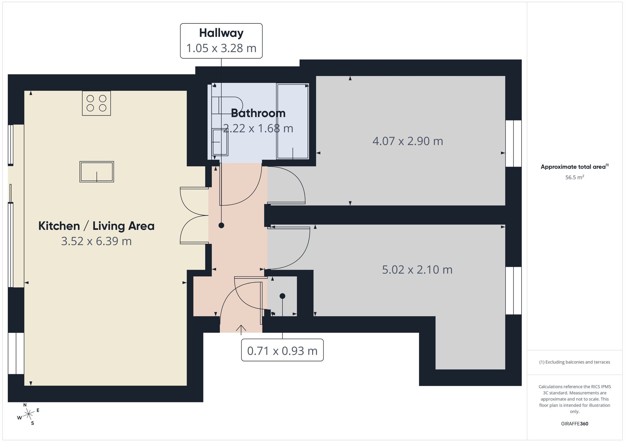2 The Warehouse, Well Lane, Gateshead floorplan