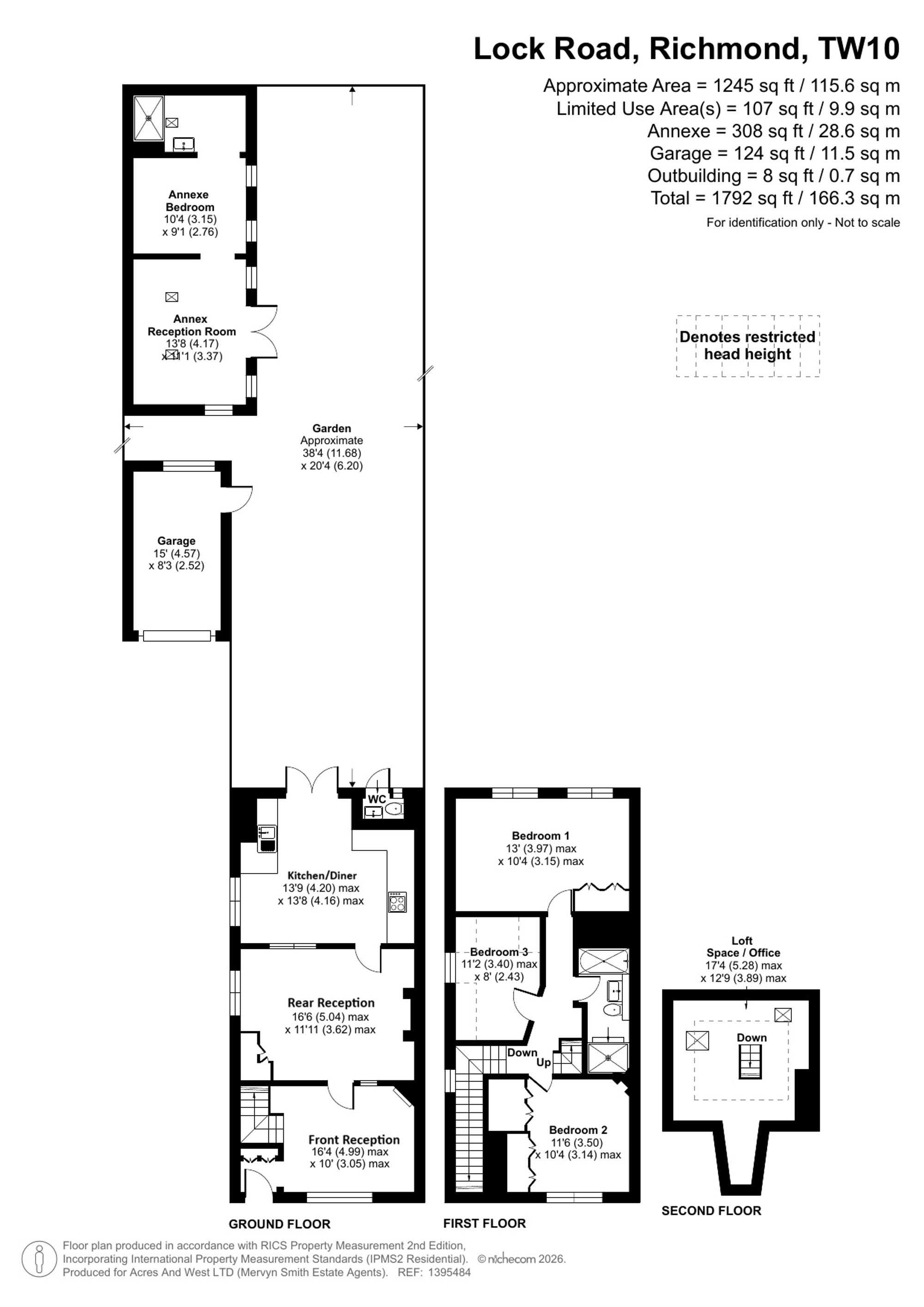 19, Lock Road, Richmond, TW10 floorplan