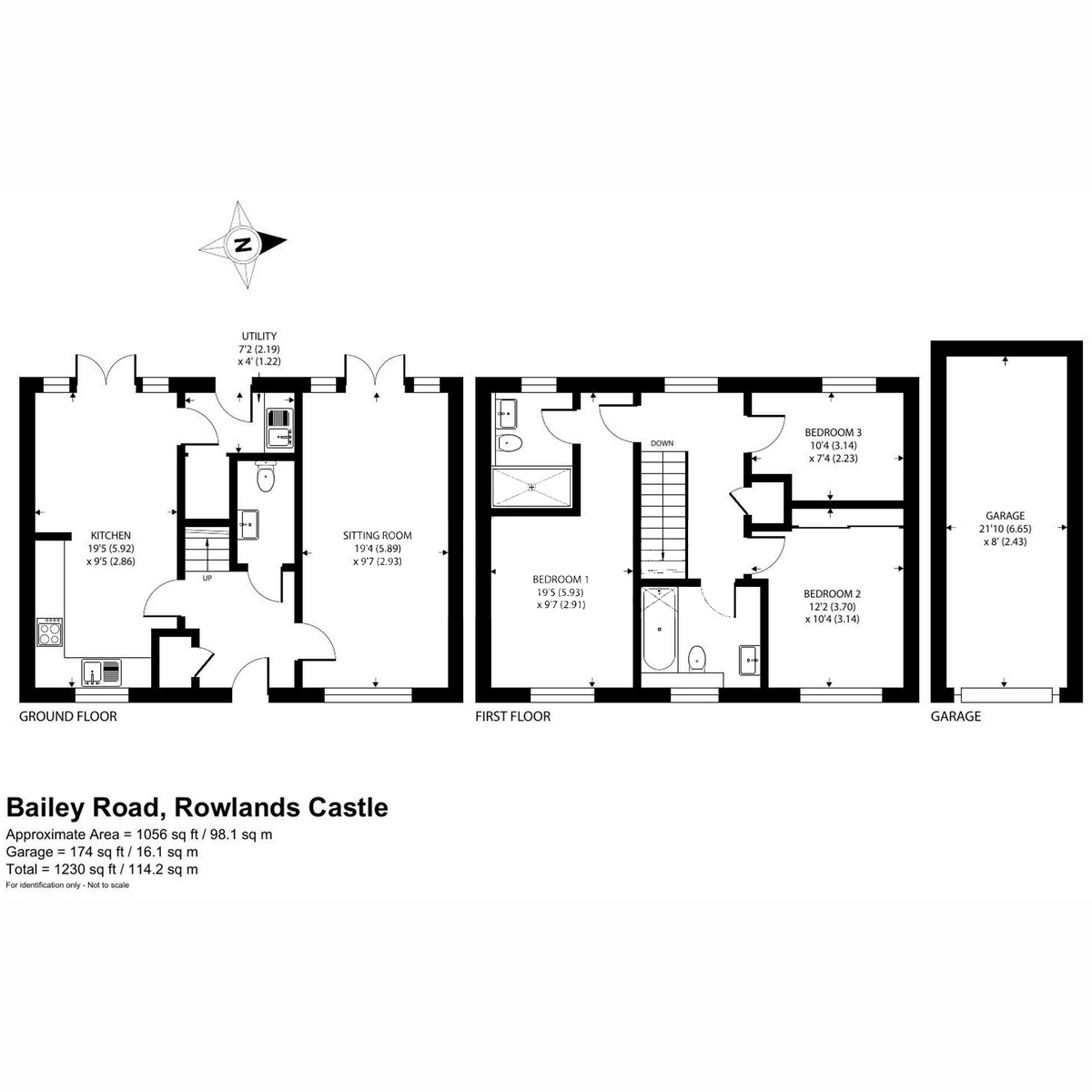 Bailey Road, Rowlands Castle floorplan
