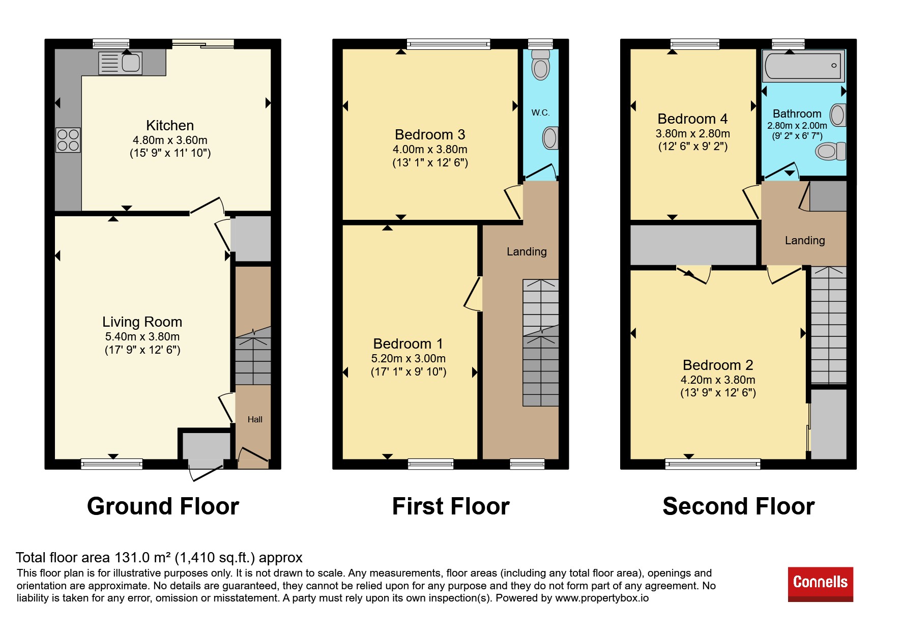 293, Beadlemead, Milton Keynes floorplan