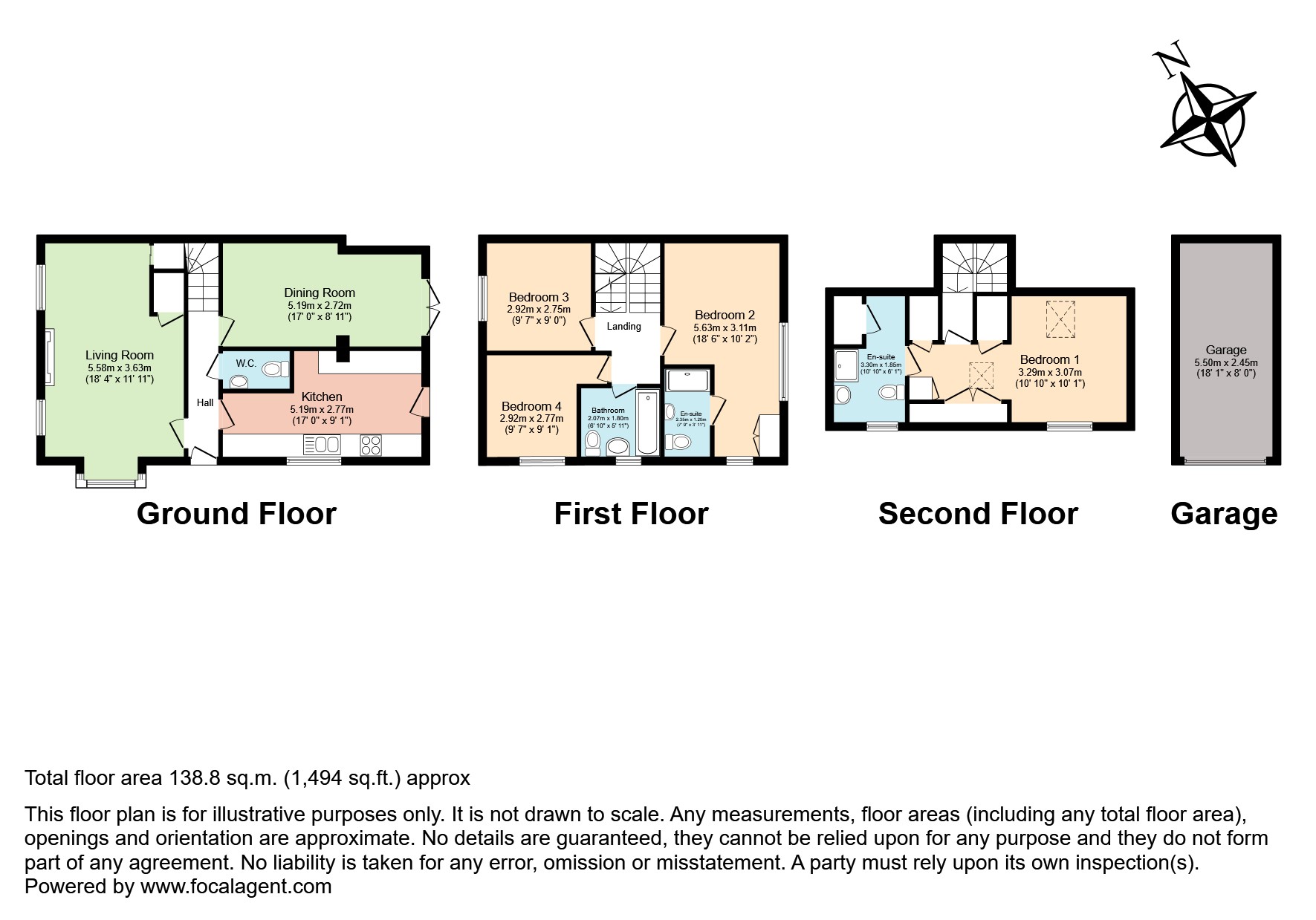 Cedar Drive, Witney, Oxfordshire OX28, 4 bedroom end terrace house for