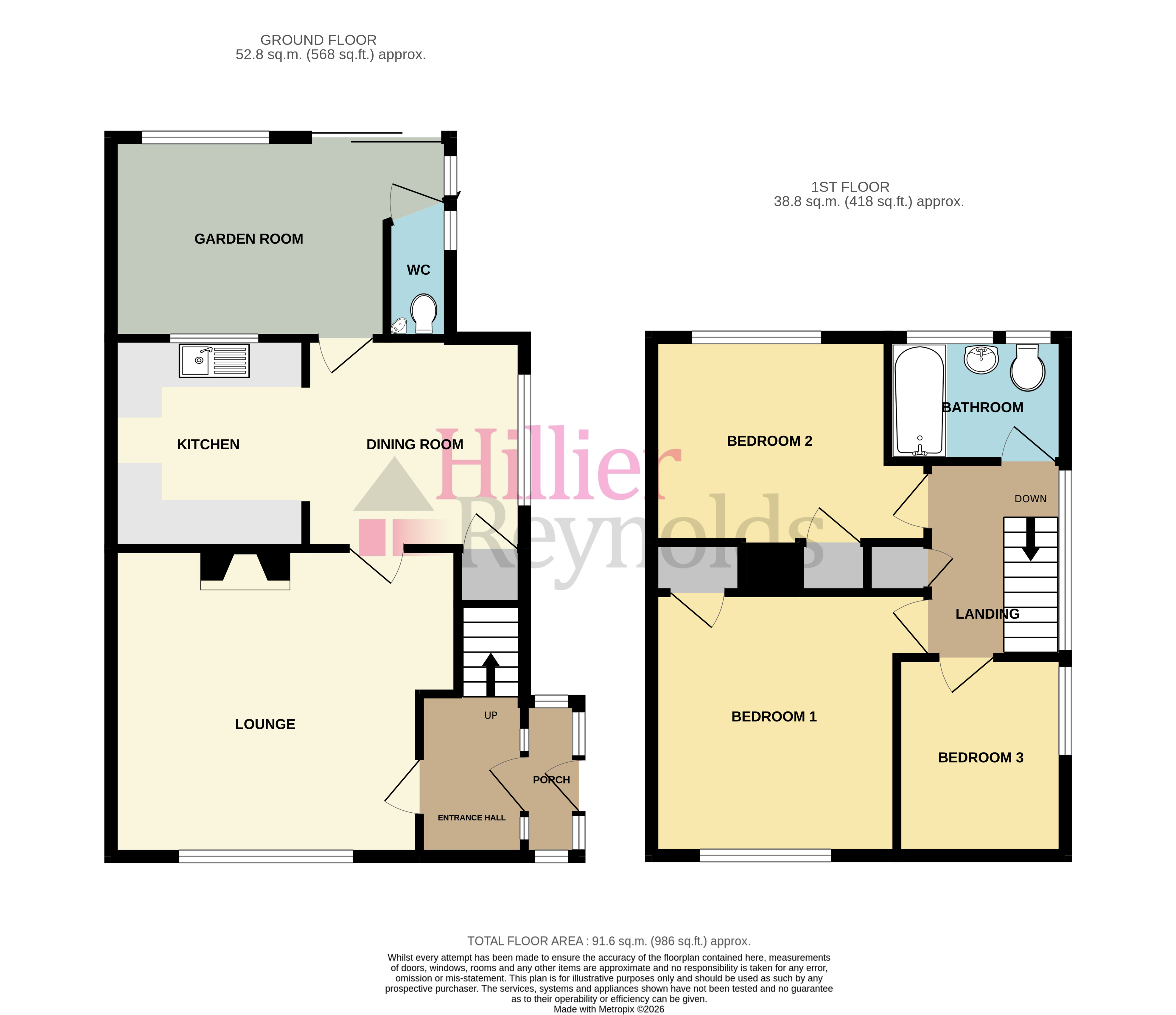1, Wyatt Close, Borough Green floorplan