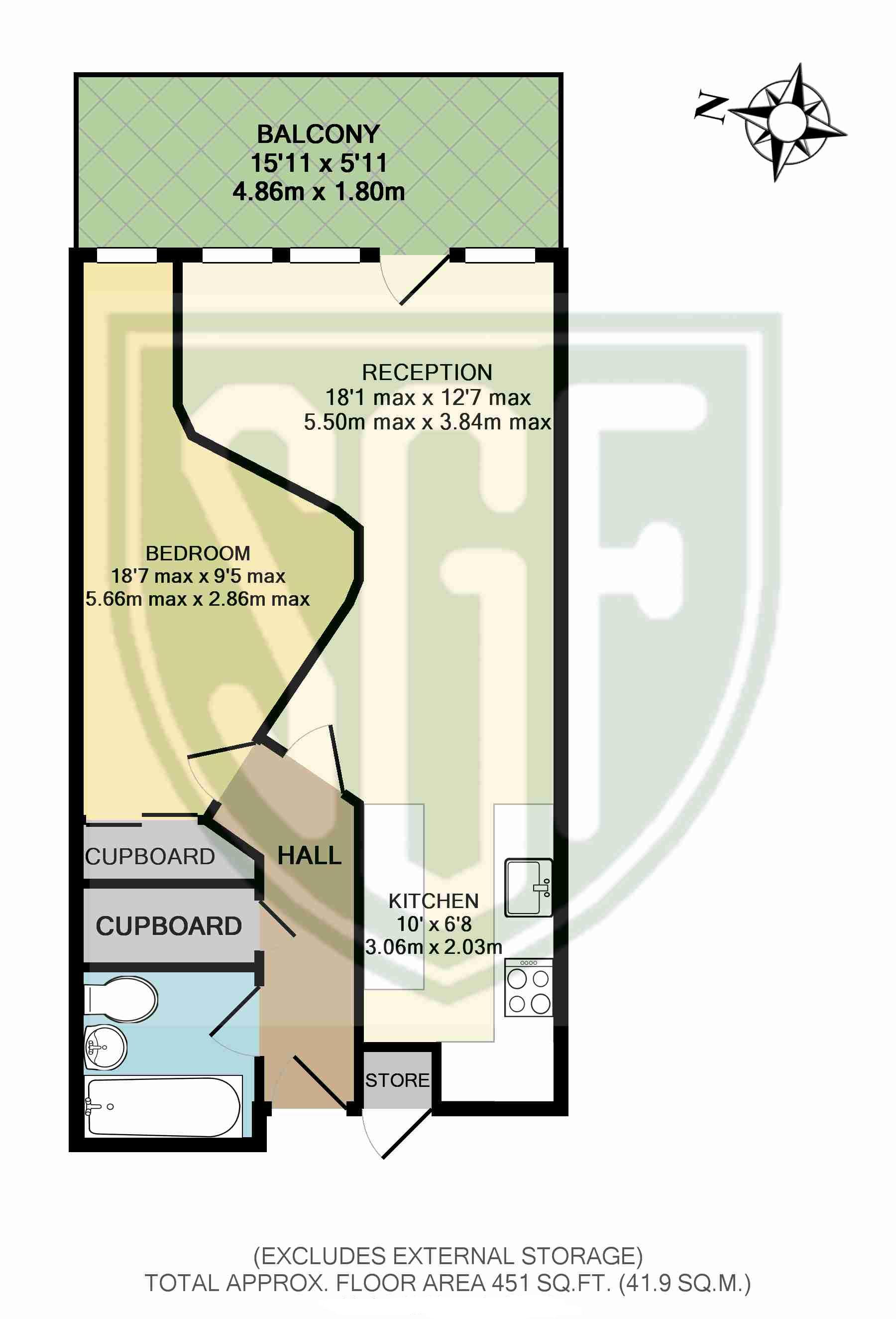 1 Bedrooms Flat to rent in Archery Steps, St George's Fields, London W2