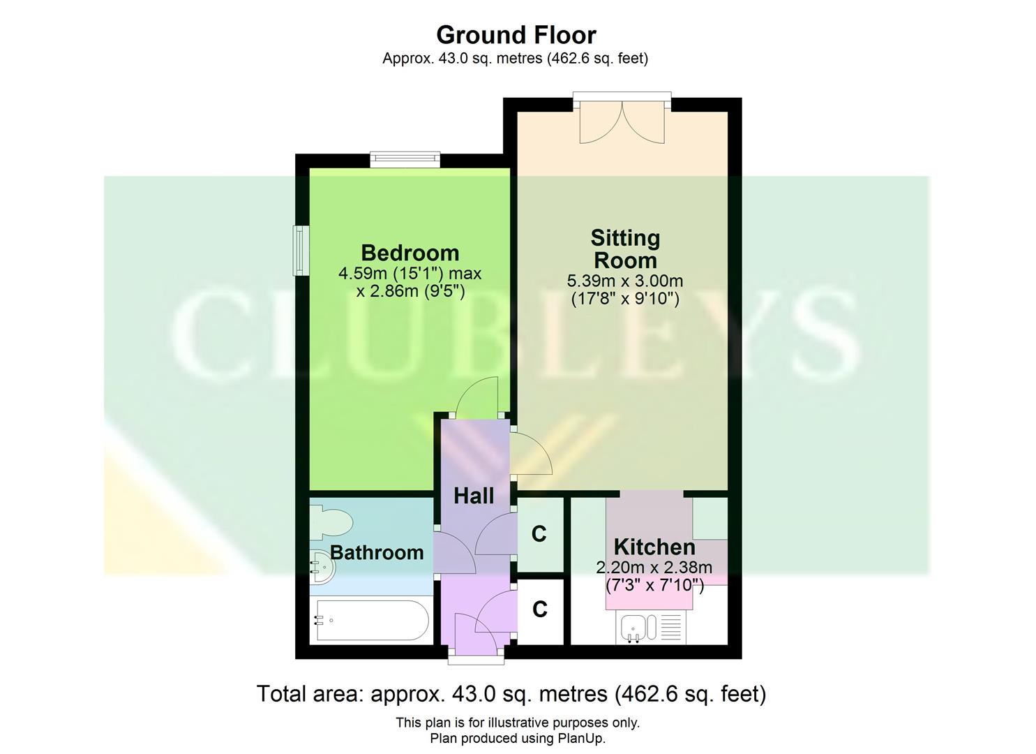 35, All Saints Court, Market Weighton floorplan