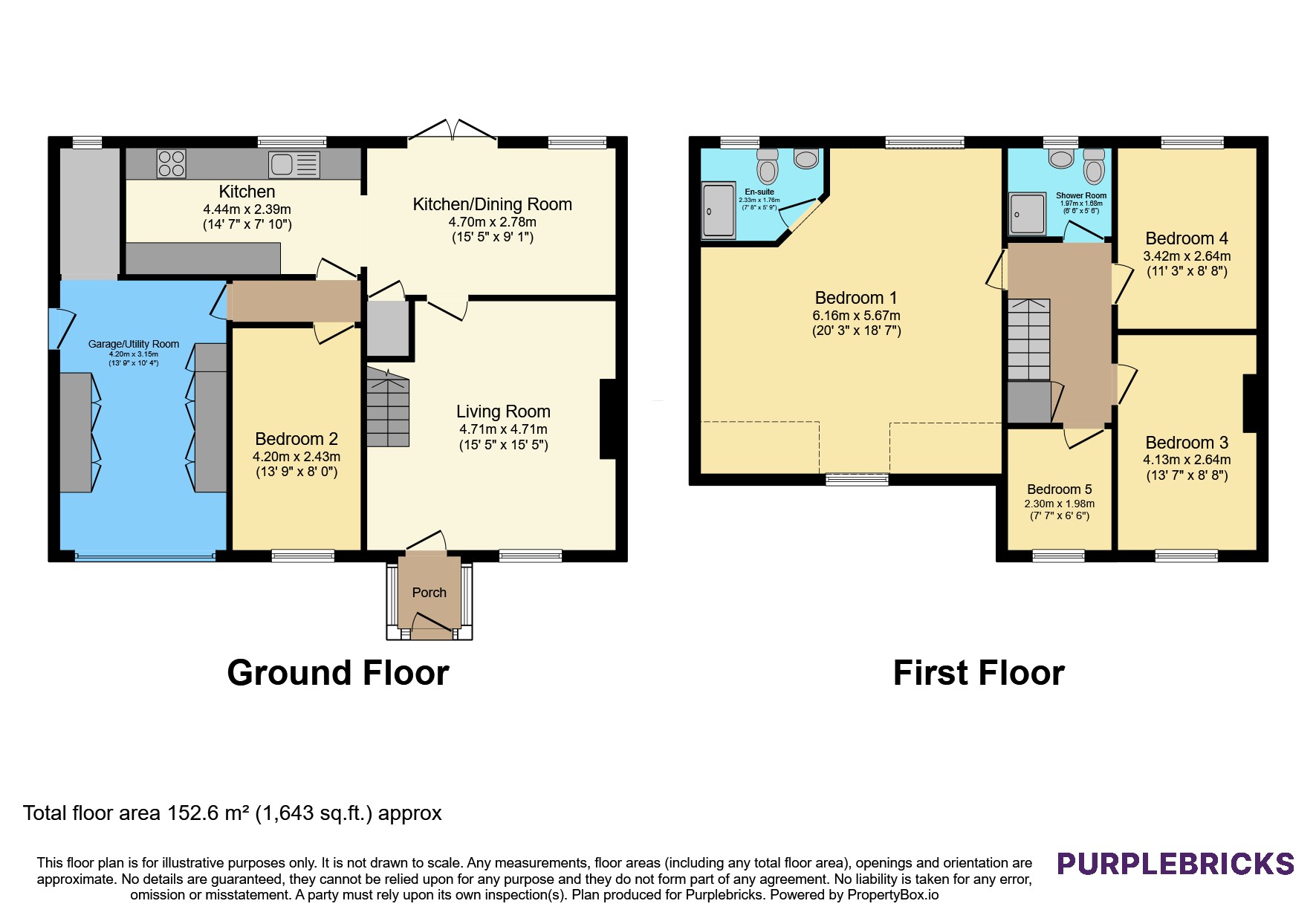 6, Reed Close, Barnsley floorplan