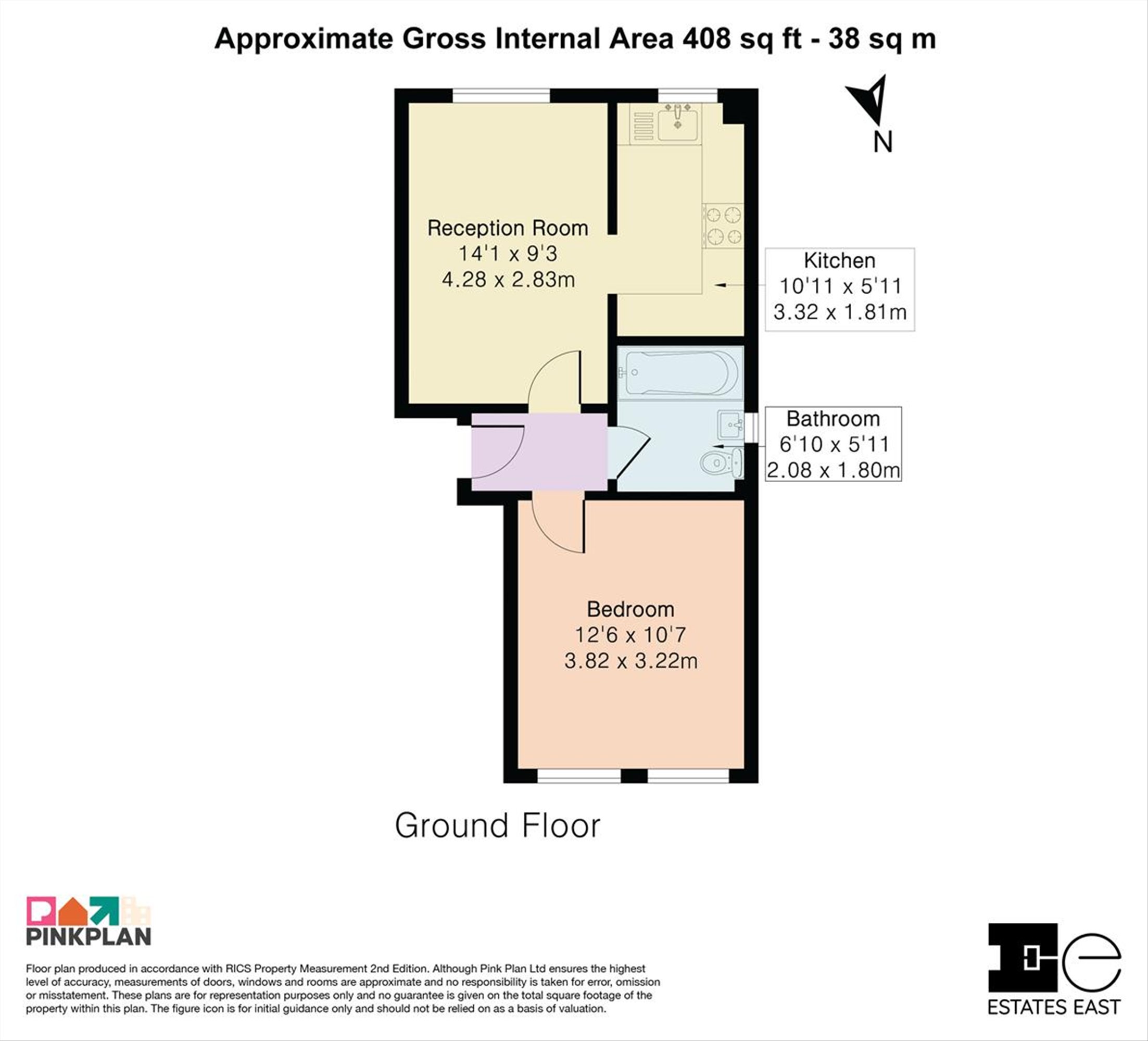53, Green Pond Close, Walthamstow floorplan