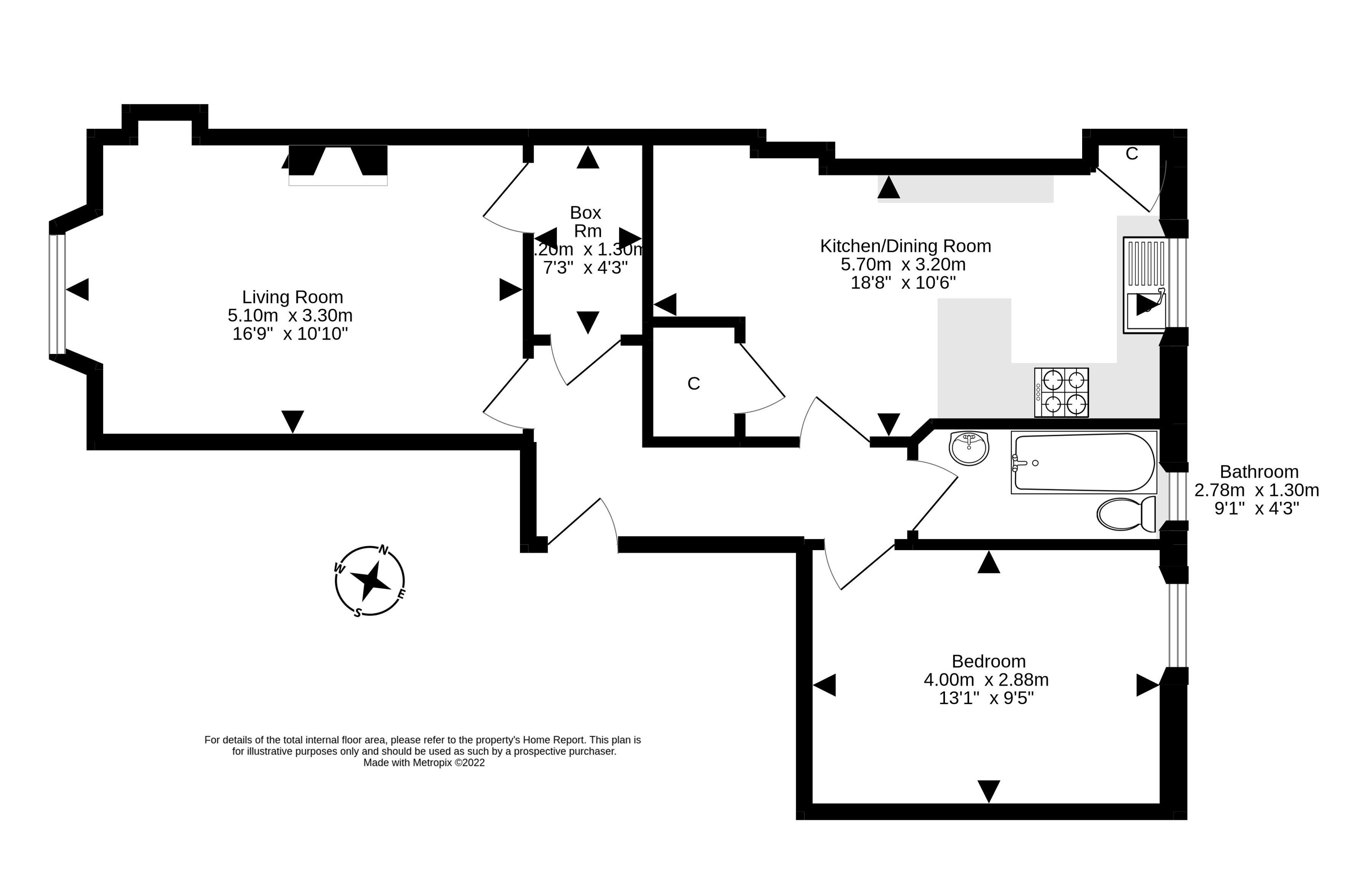 4/6 Kinghorn Place, Trinity, Edinburgh EH6, 1 bedroom flat for sale 62702054 PrimeLocation