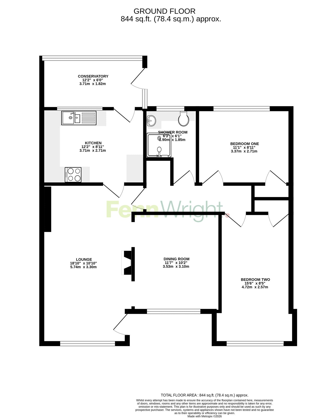 3, Sawyers Road, Maldon floorplan