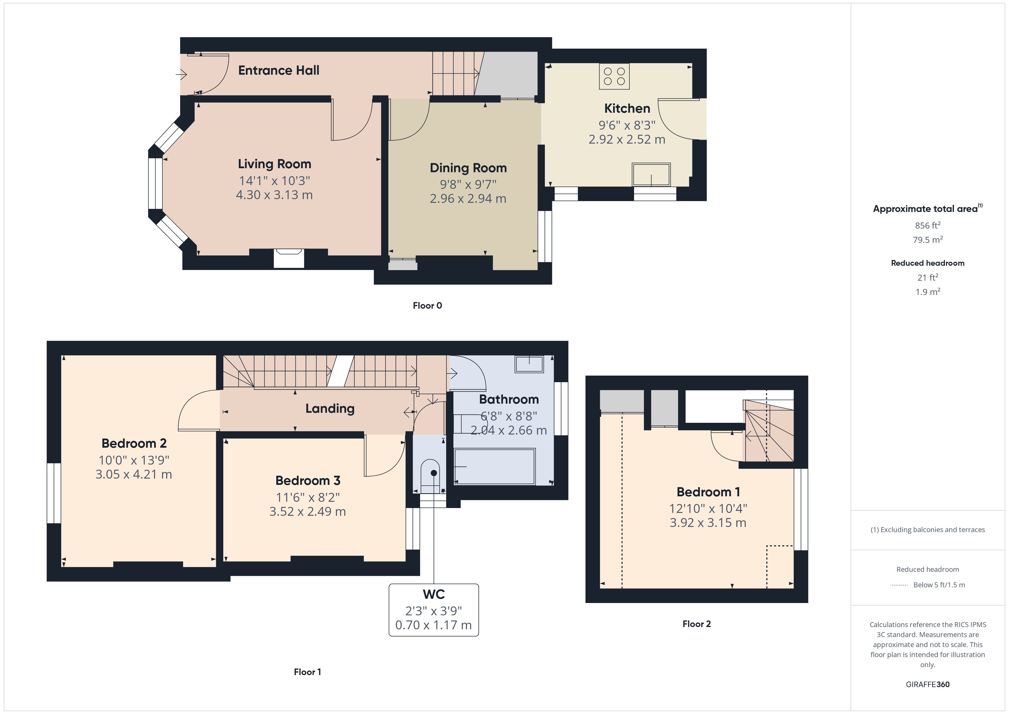 8, Bramble Hill, Cornwall floorplan