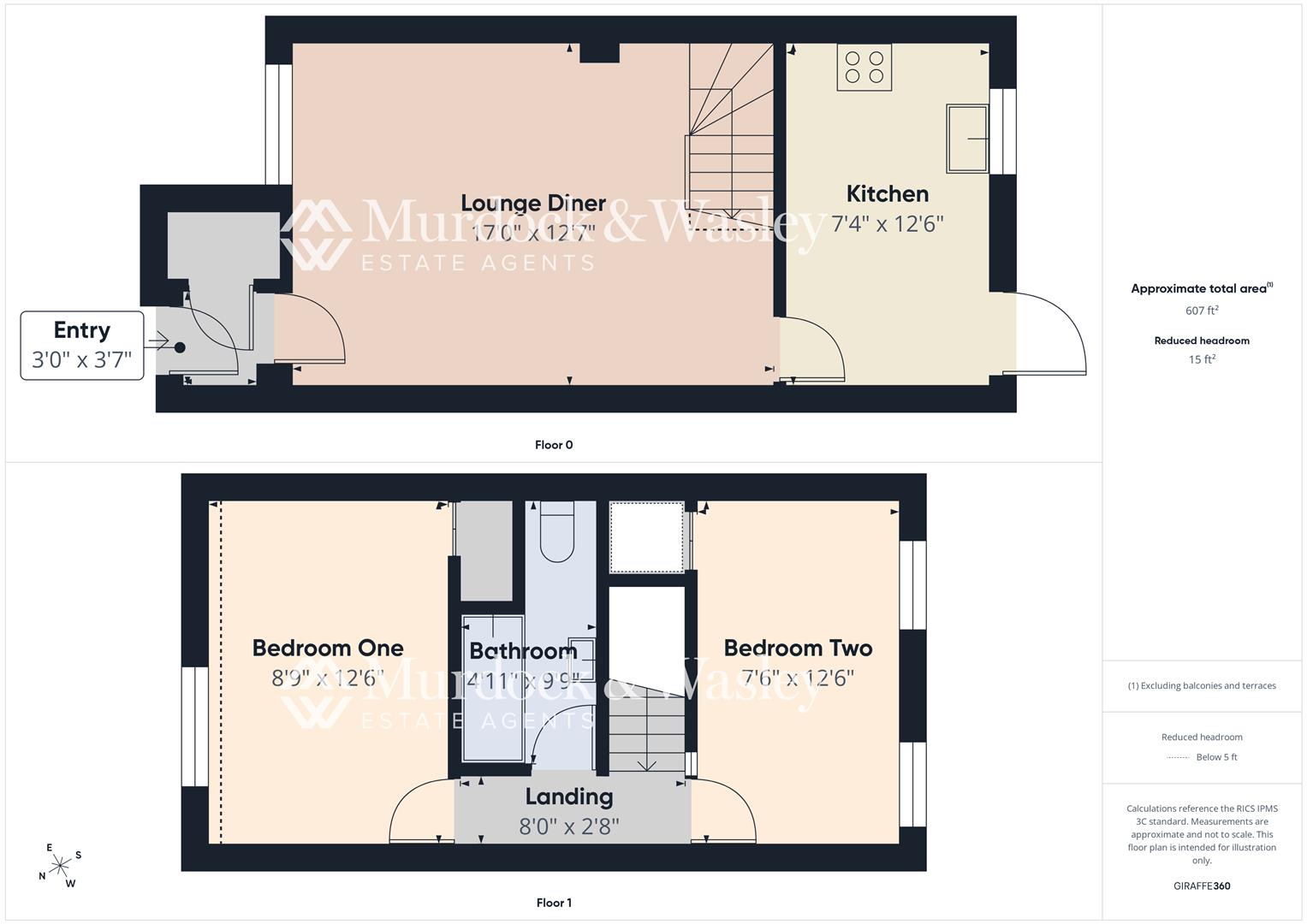 26, Deerhurst Place, Gloucester floorplan