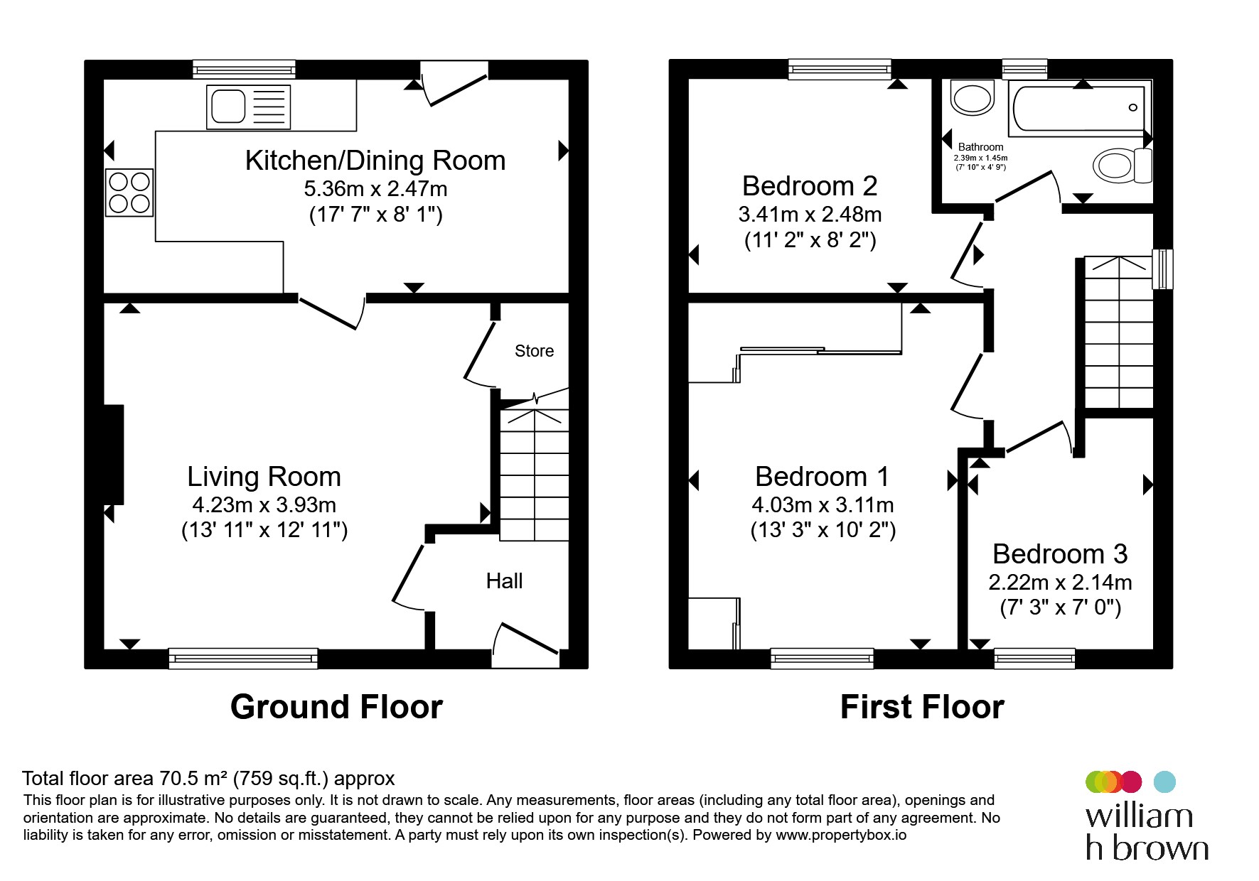 15, Springfield Road, RETFORD floorplan