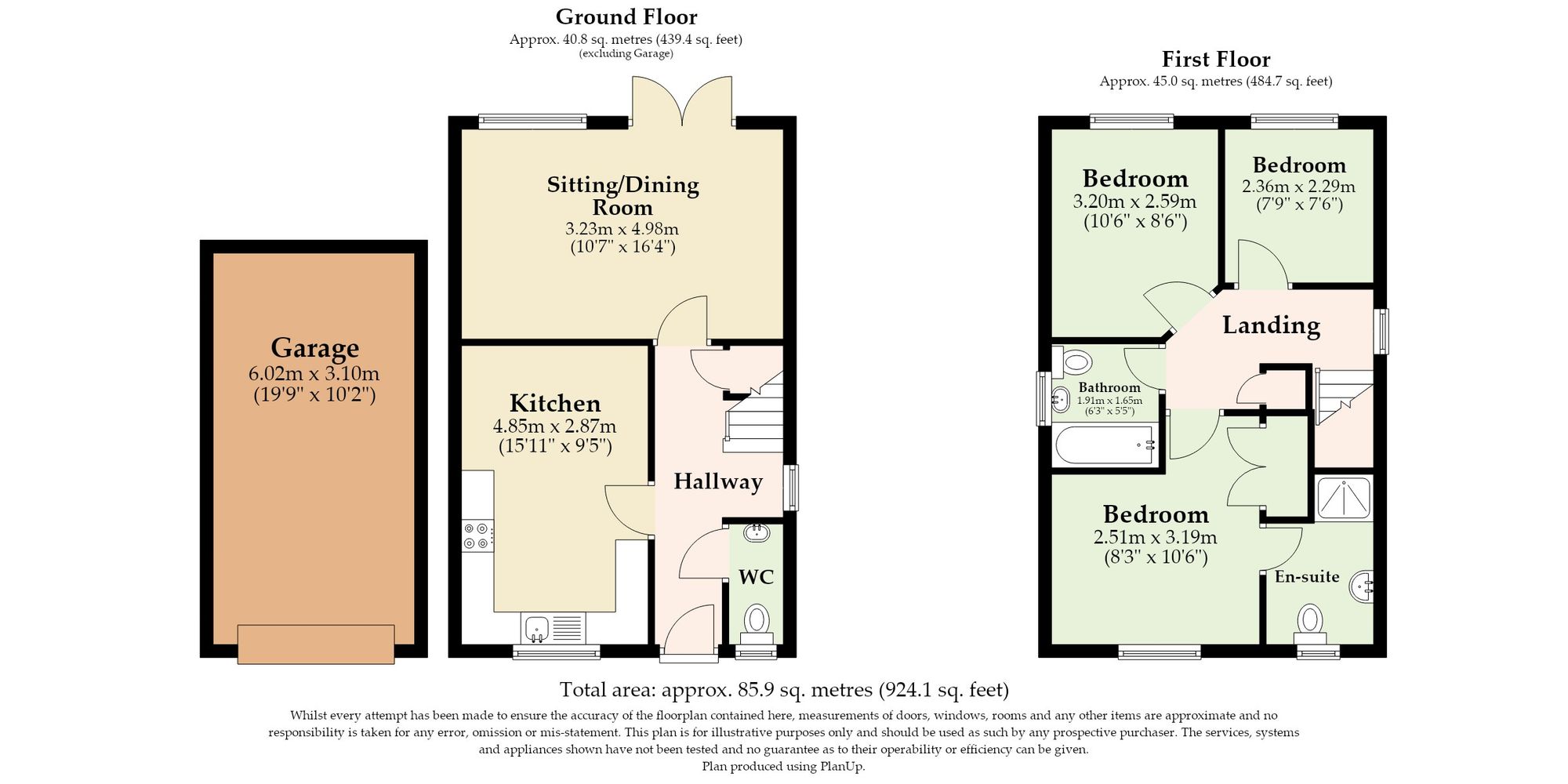 32 Rowan Drive, Dereham floorplan