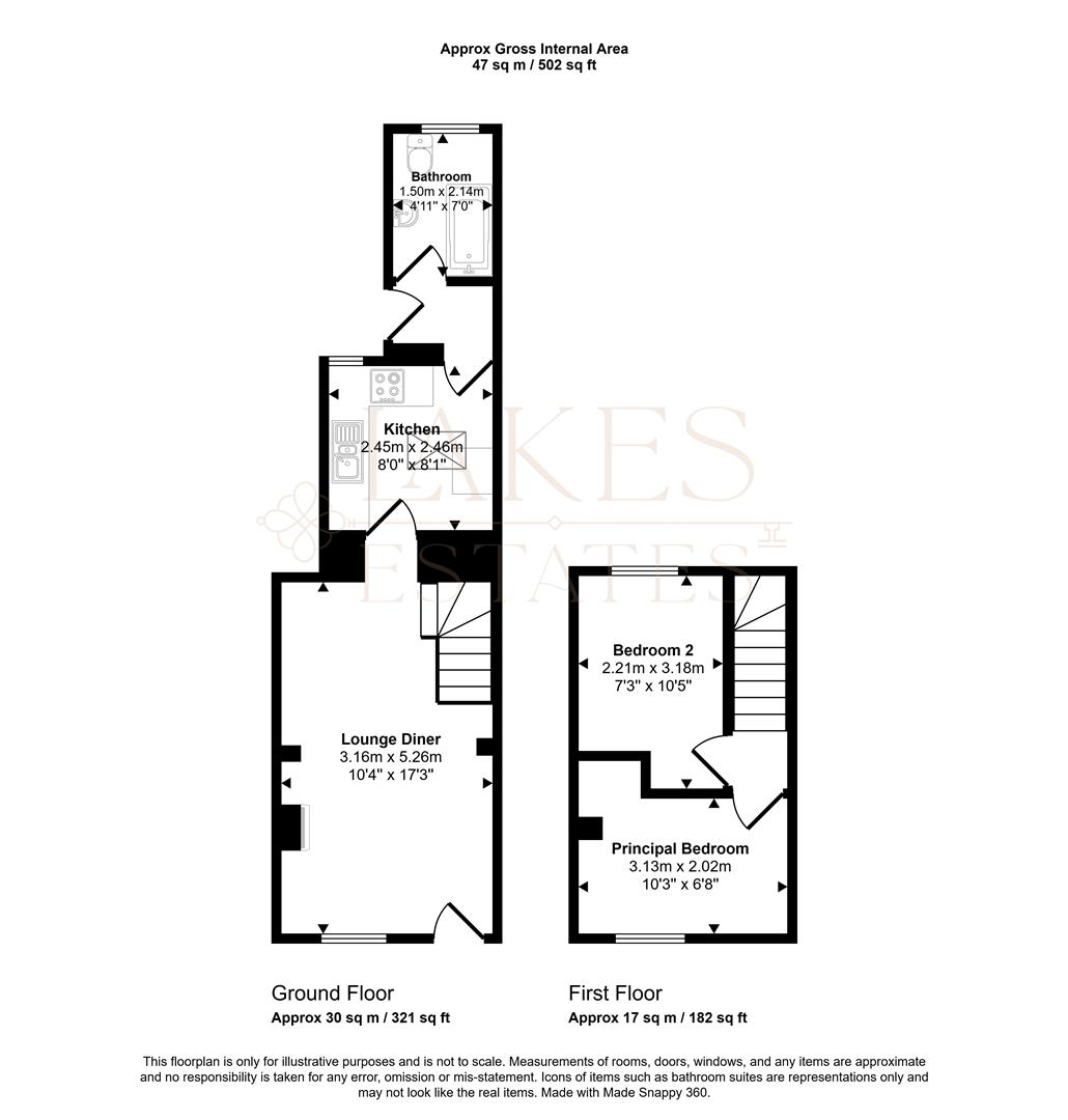 Main Street, Frizington floorplan