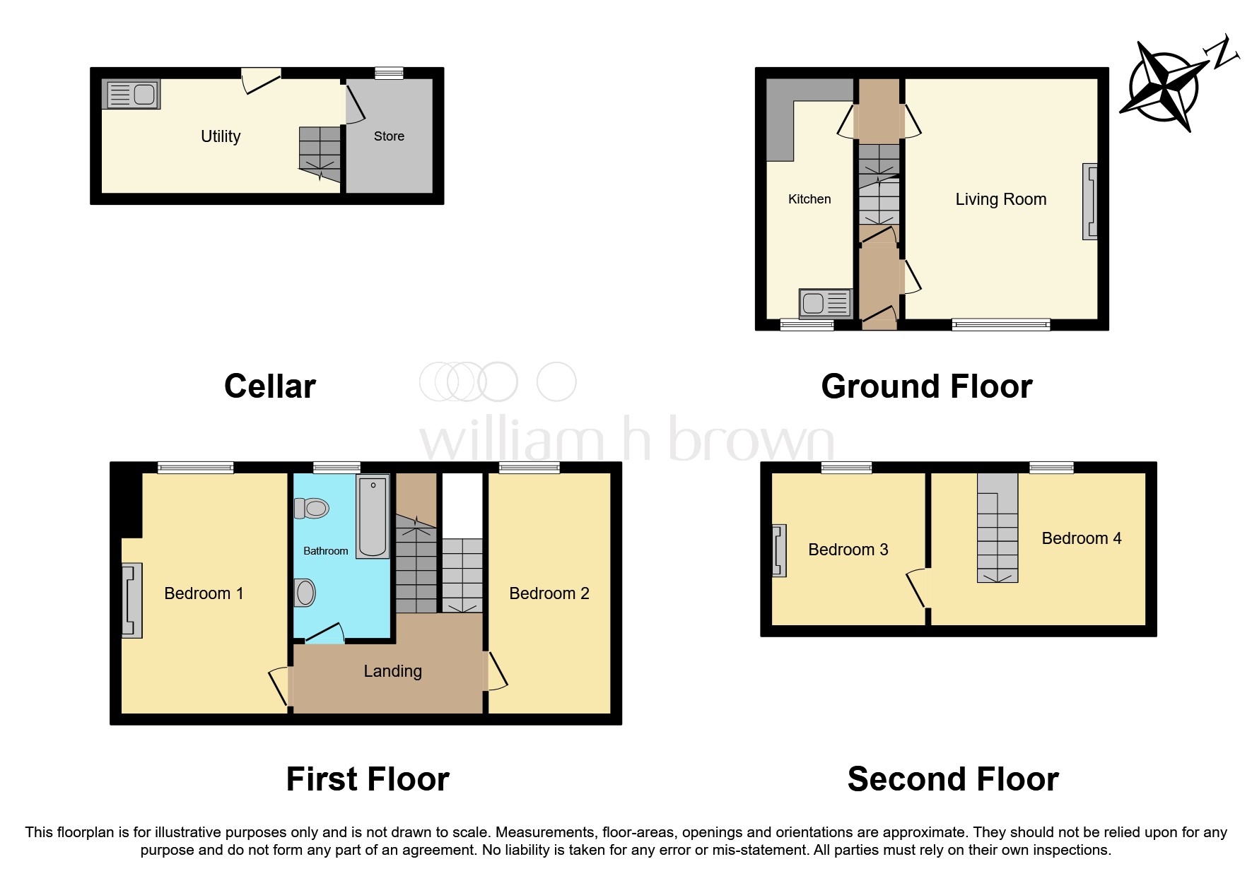Gramfield Road, Crosland Moor, Huddersfield HD4, 3 bedroom end terrace