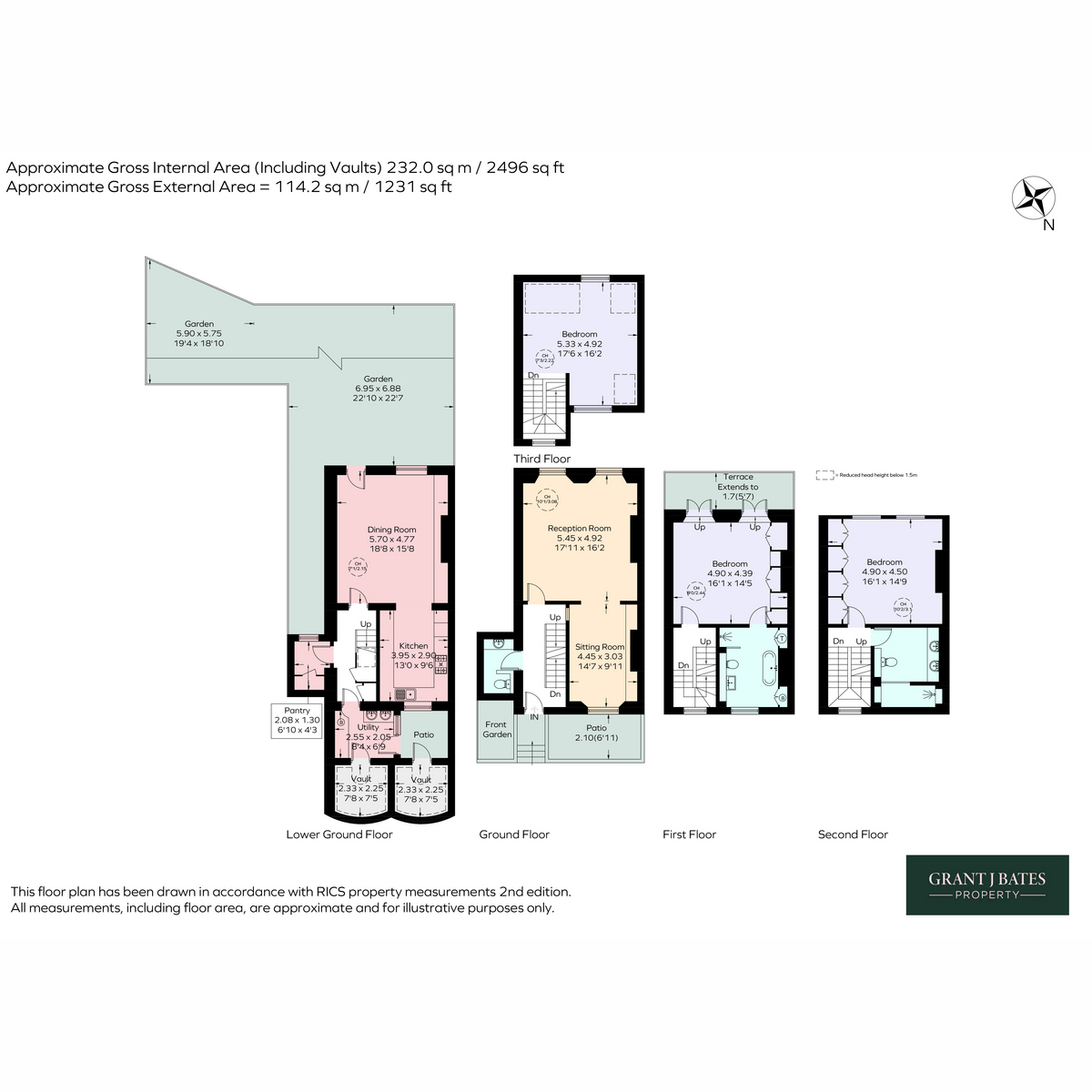 54, Noel Road, London floorplan