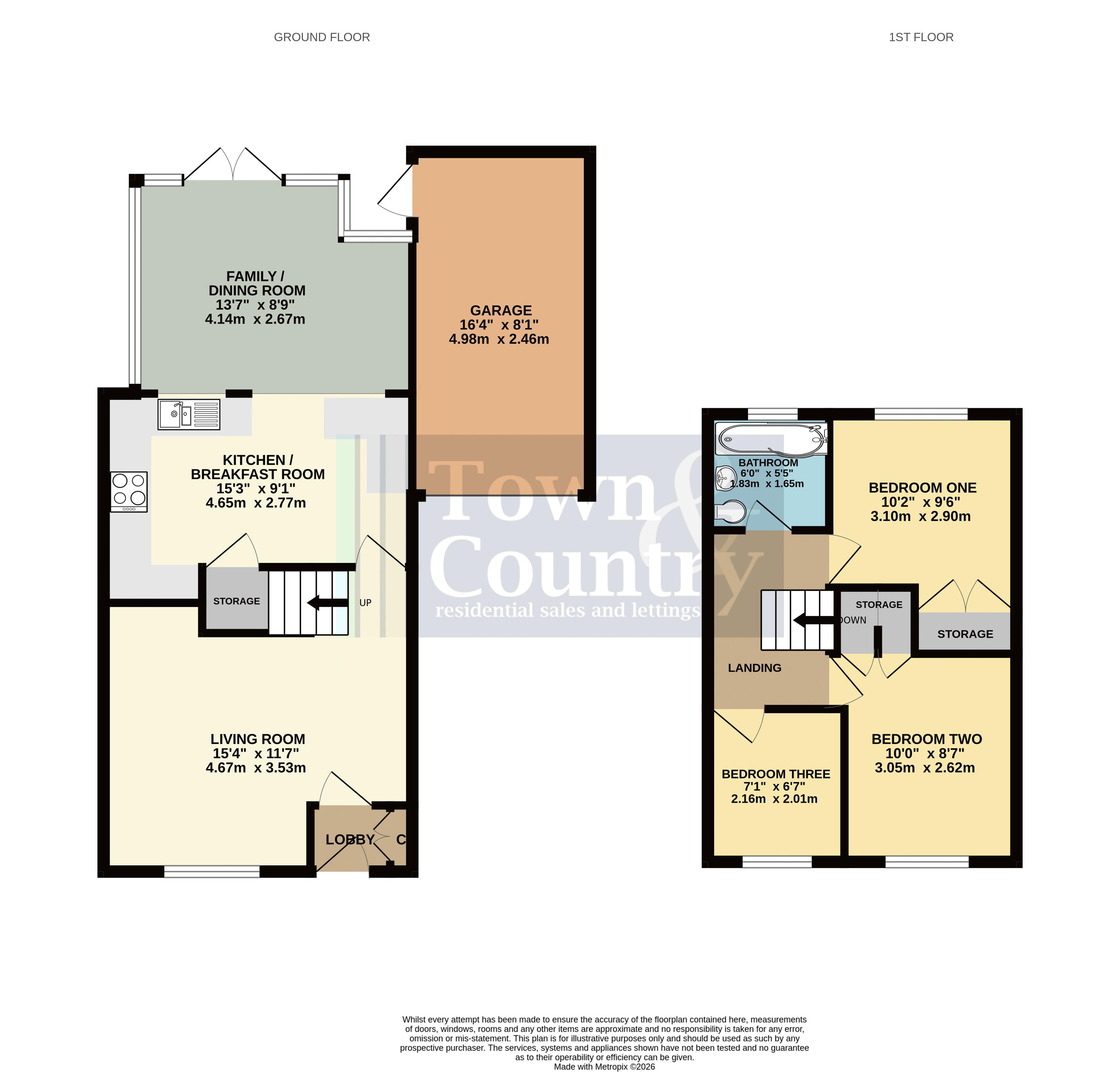22, Campernell Close, Colchester floorplan