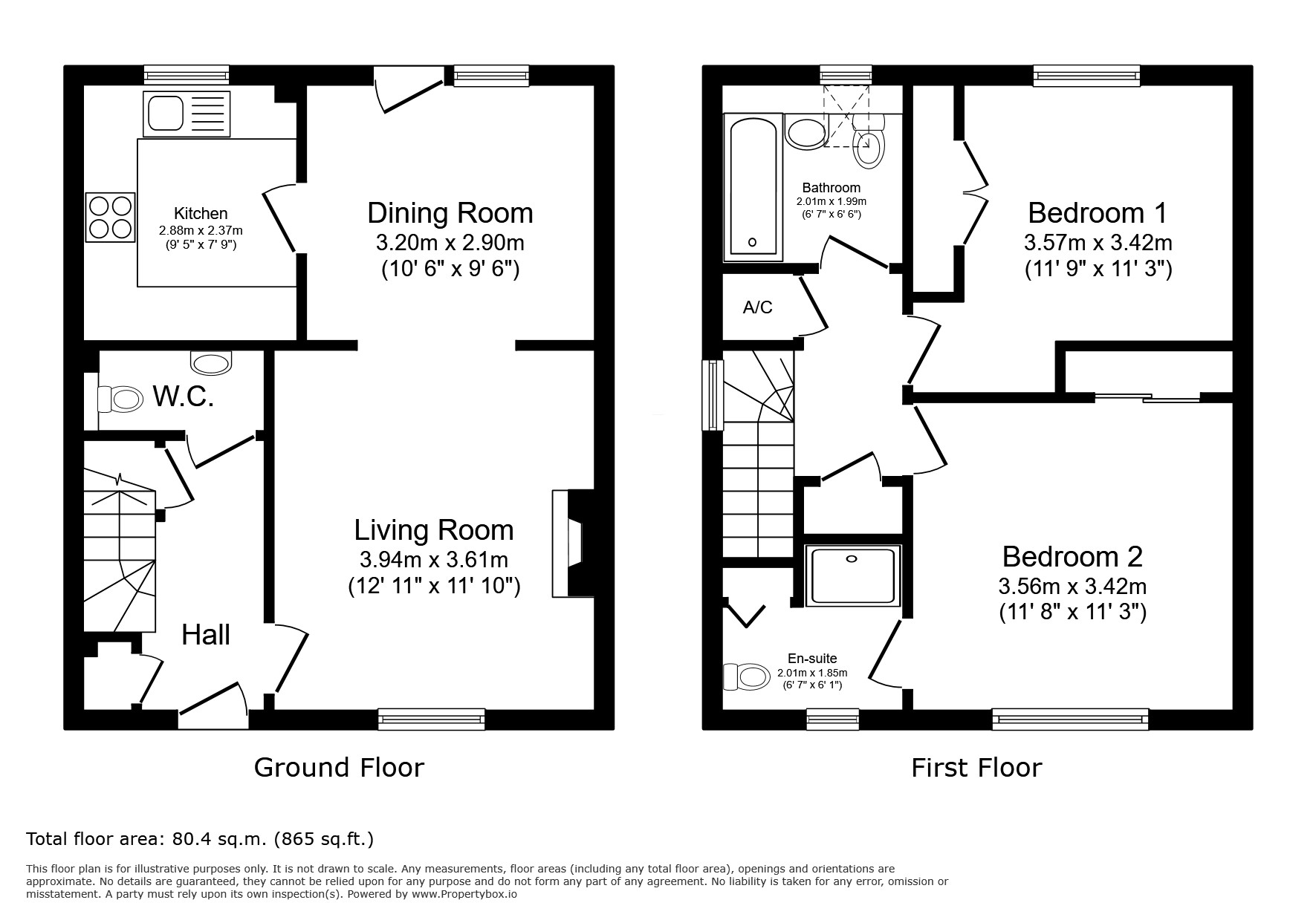 16, Symes Park, Bath, BANES floorplan