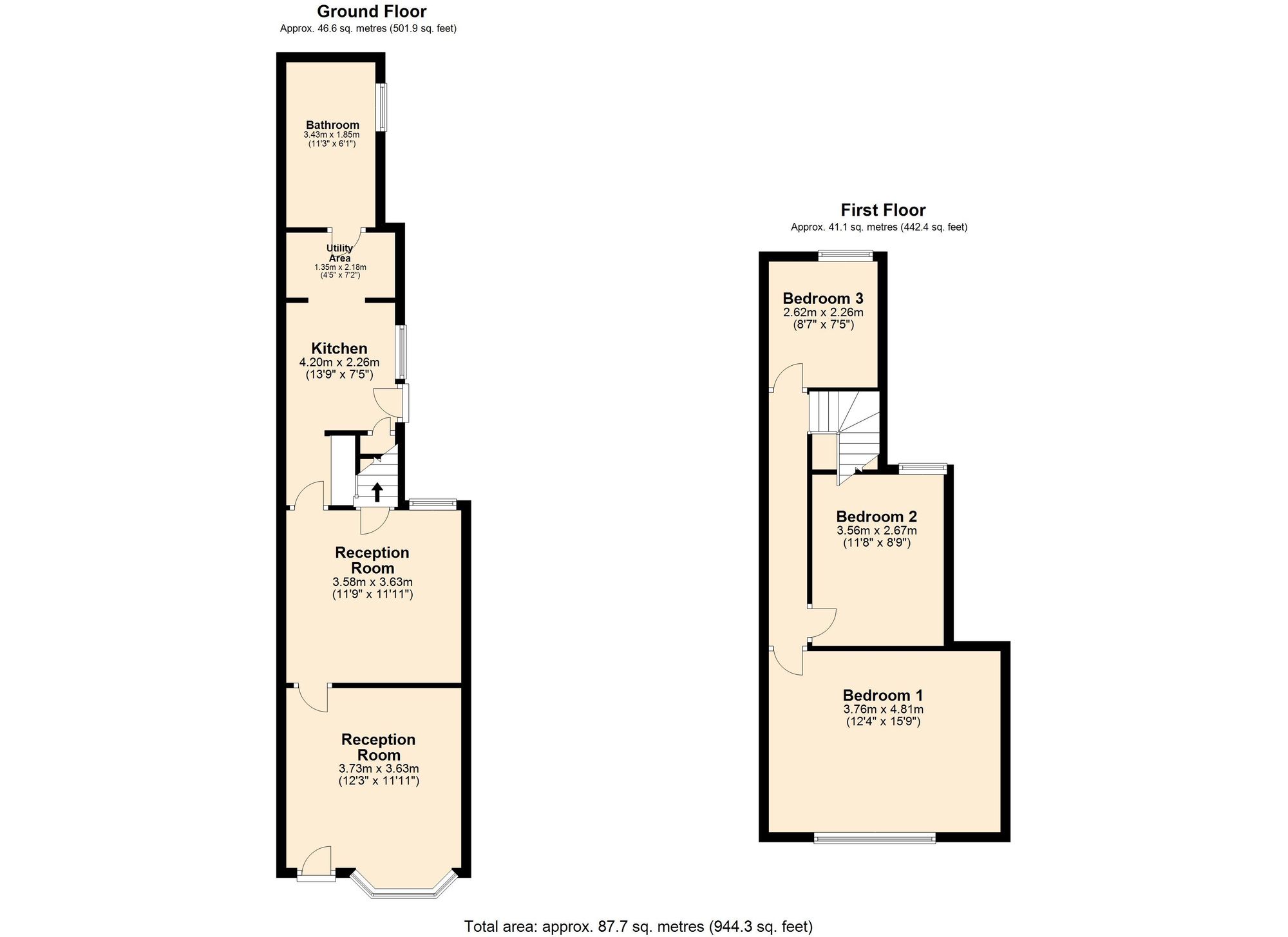 Tuttle Hill, Nuneaton CV10, 3 bedroom terraced house for sale